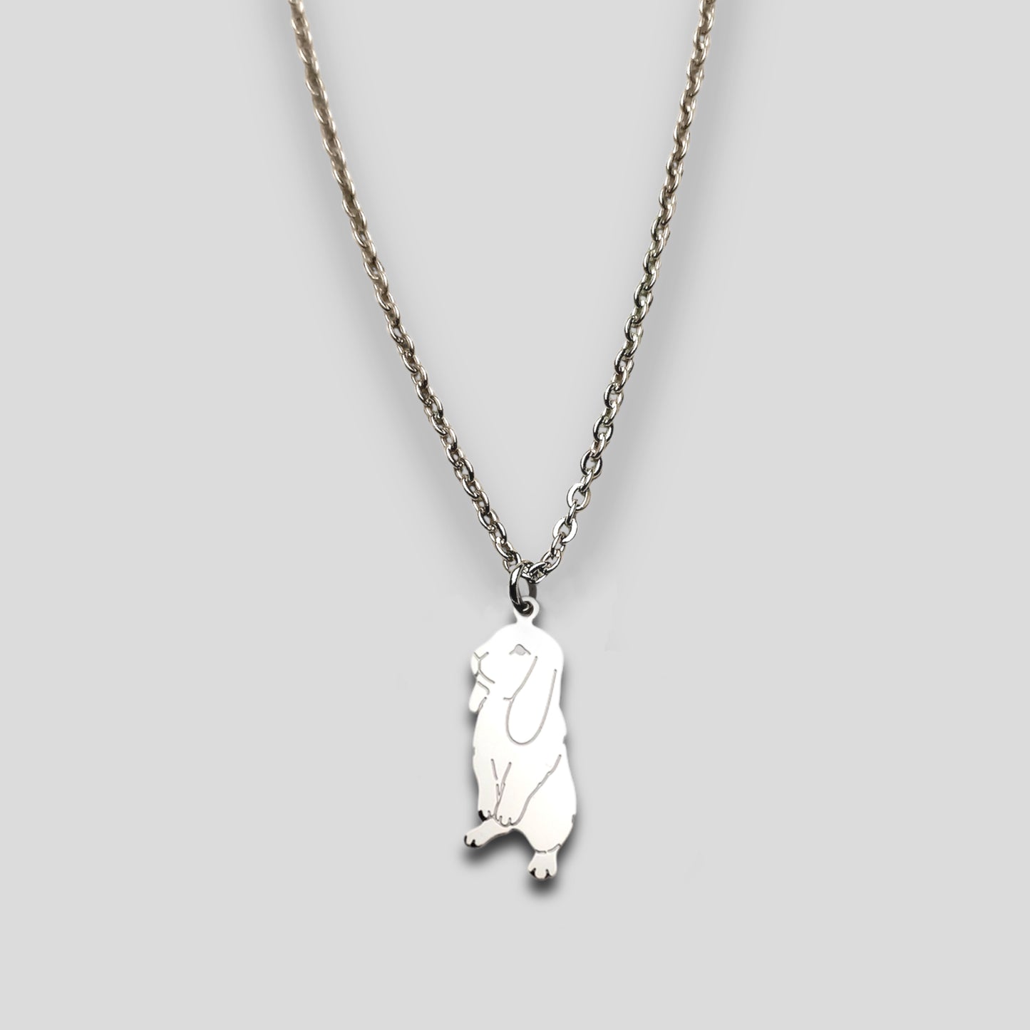 Collana coniglio Ariete , ciondolo coniglio ariete nano - ContrariaBijoux