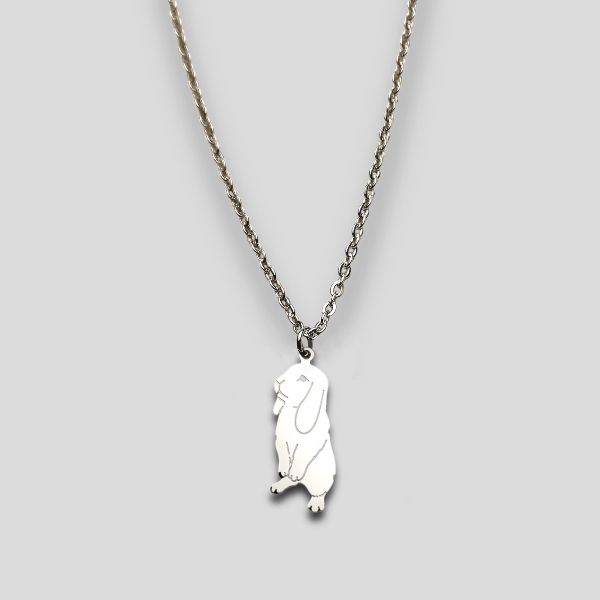 Collana coniglio Ariete , ciondolo coniglio ariete nano - ContrariaBijoux