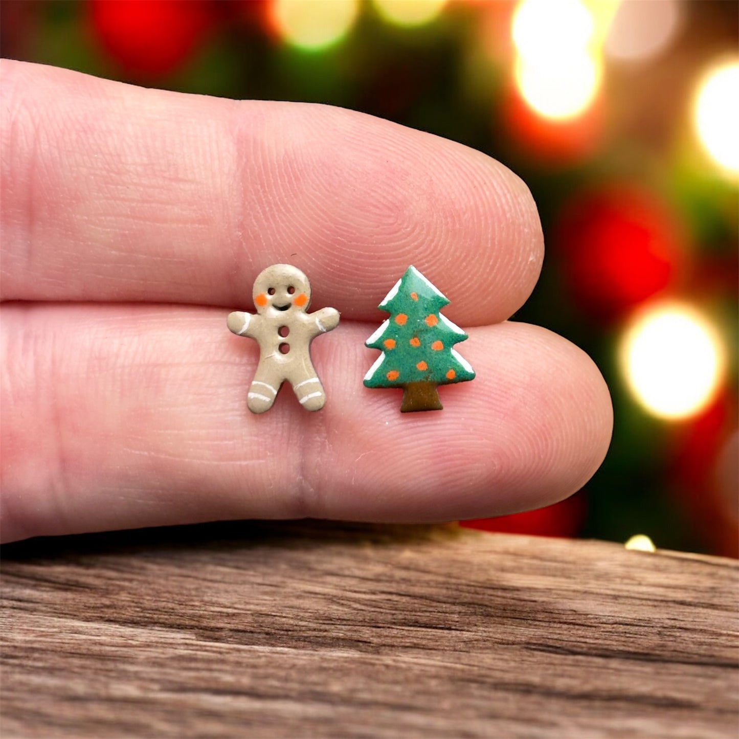 Orecchini zenzi / omino di Pan di Zenzero