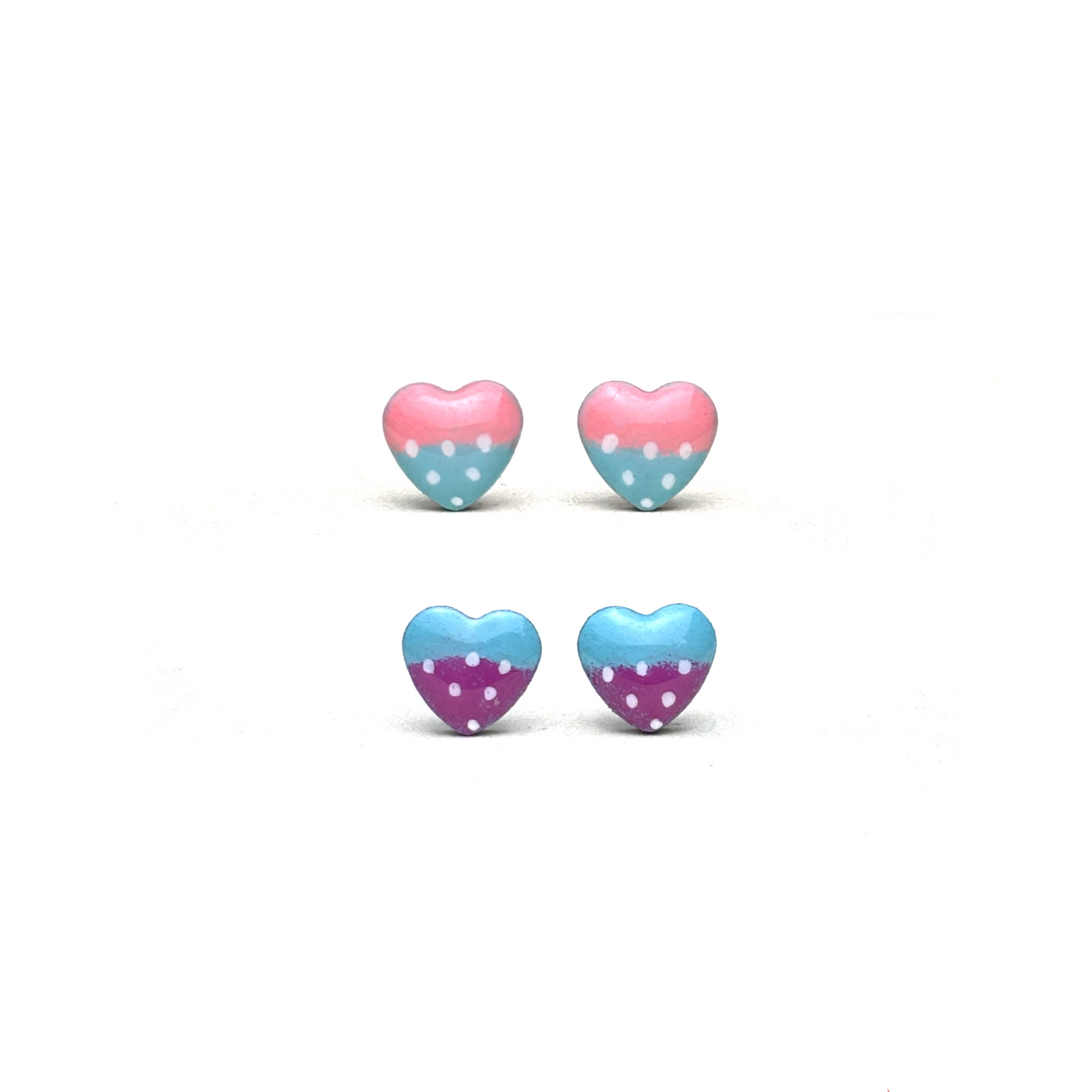 Orecchini a forma di cuore - Orecchini cuoricini per ogni occasione - ContrariaBijoux