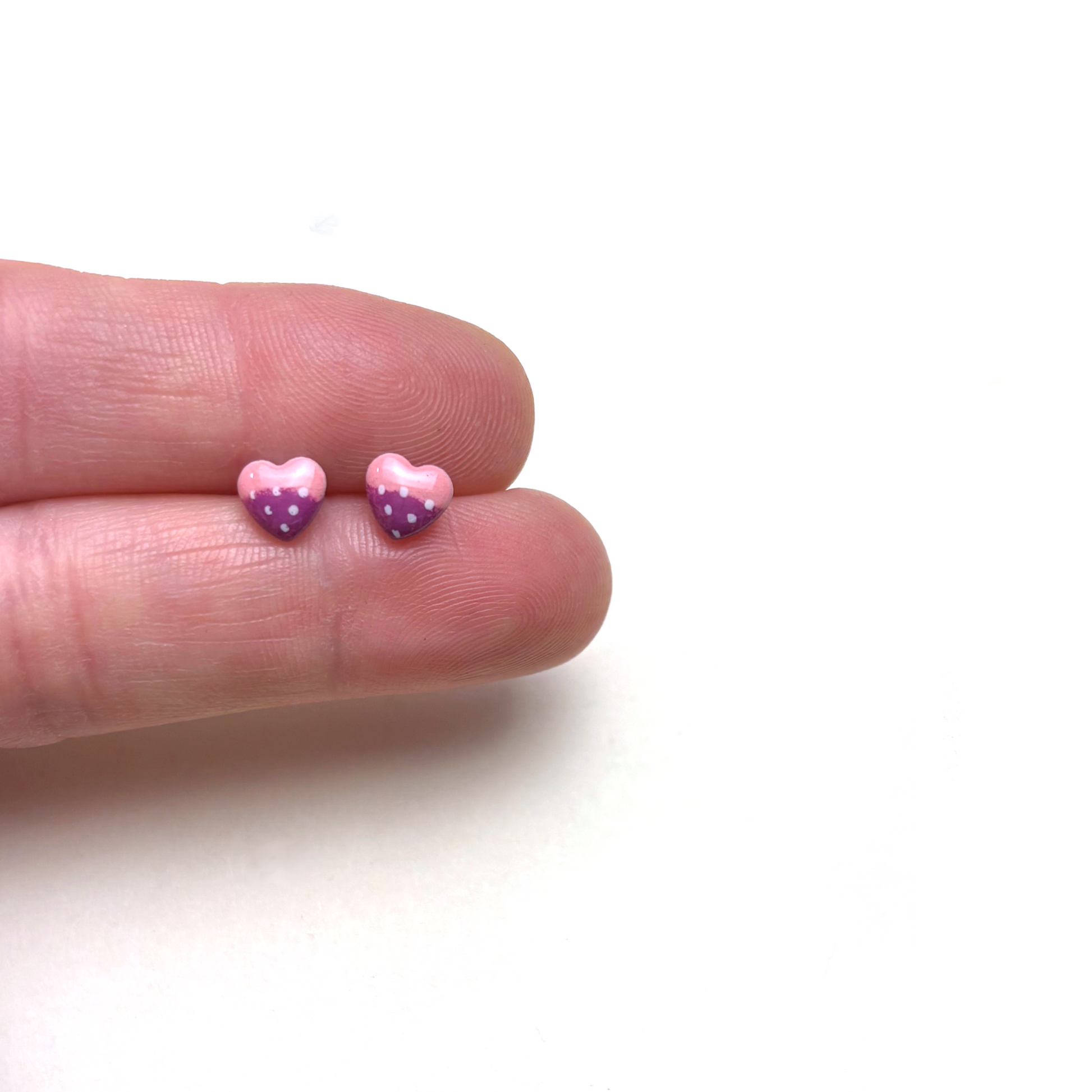 Orecchini a forma di cuore - Orecchini cuoricini per ogni occasione - ContrariaBijoux