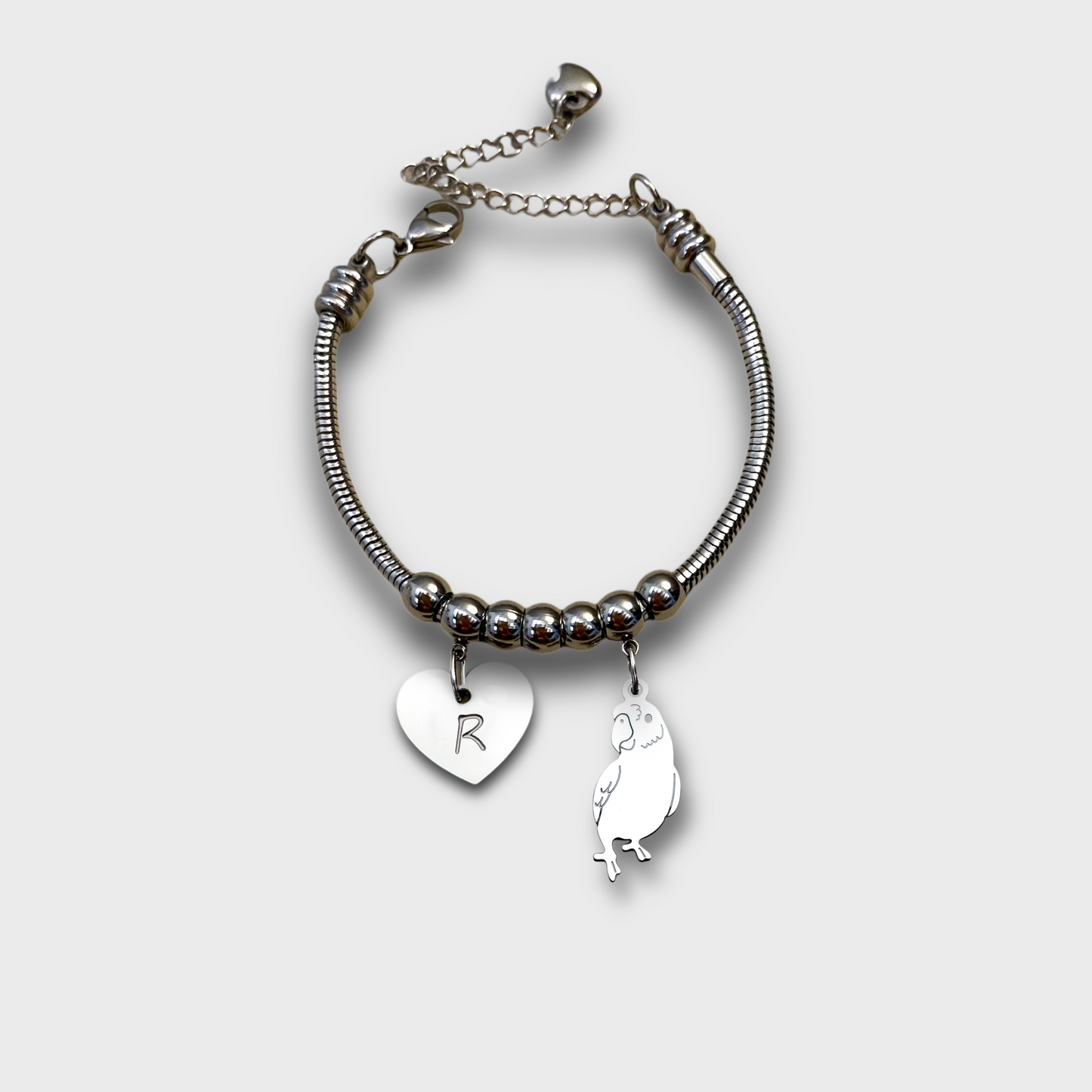 Bracciale Pappagallo in acciaio: Eleganza e Stile Unici - ContrariaBijoux