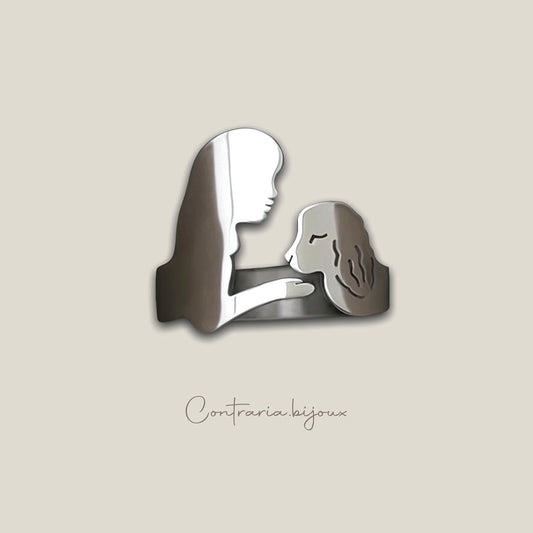 Anello Cocker e Ragazza - ContrariaBijoux
