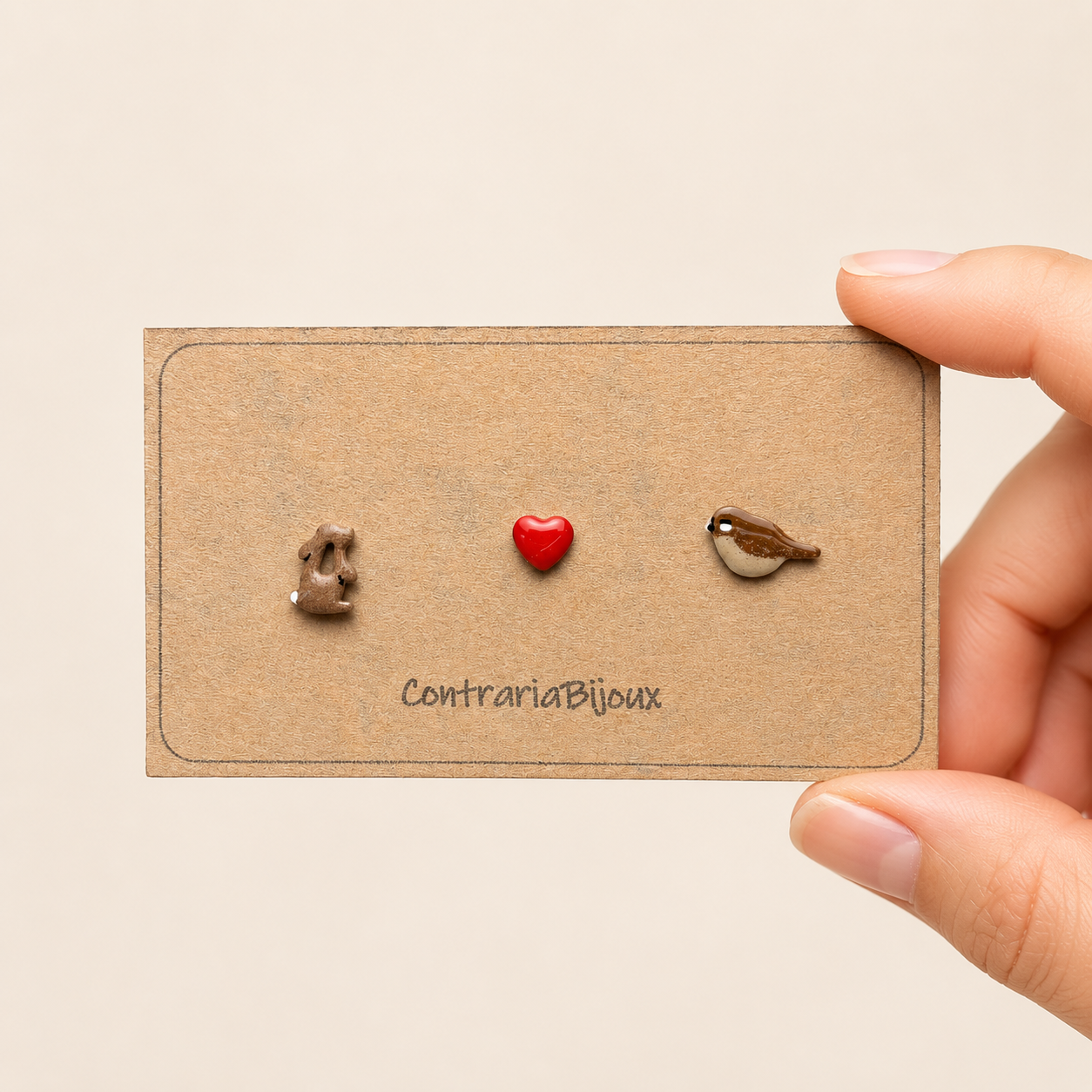 Orecchini Leprotto a Lobo | Gioielli Natura – Contraria Bijoux