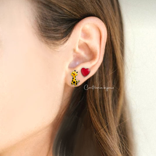Giraffa e Cuore - ContrariaBijoux