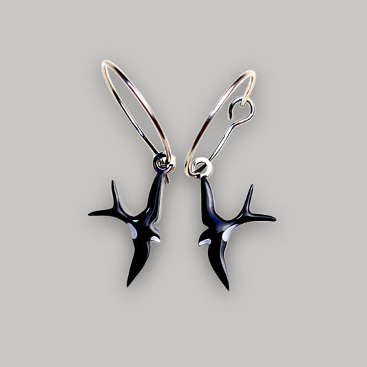 Orecchini Rondini - ContrariaBijoux