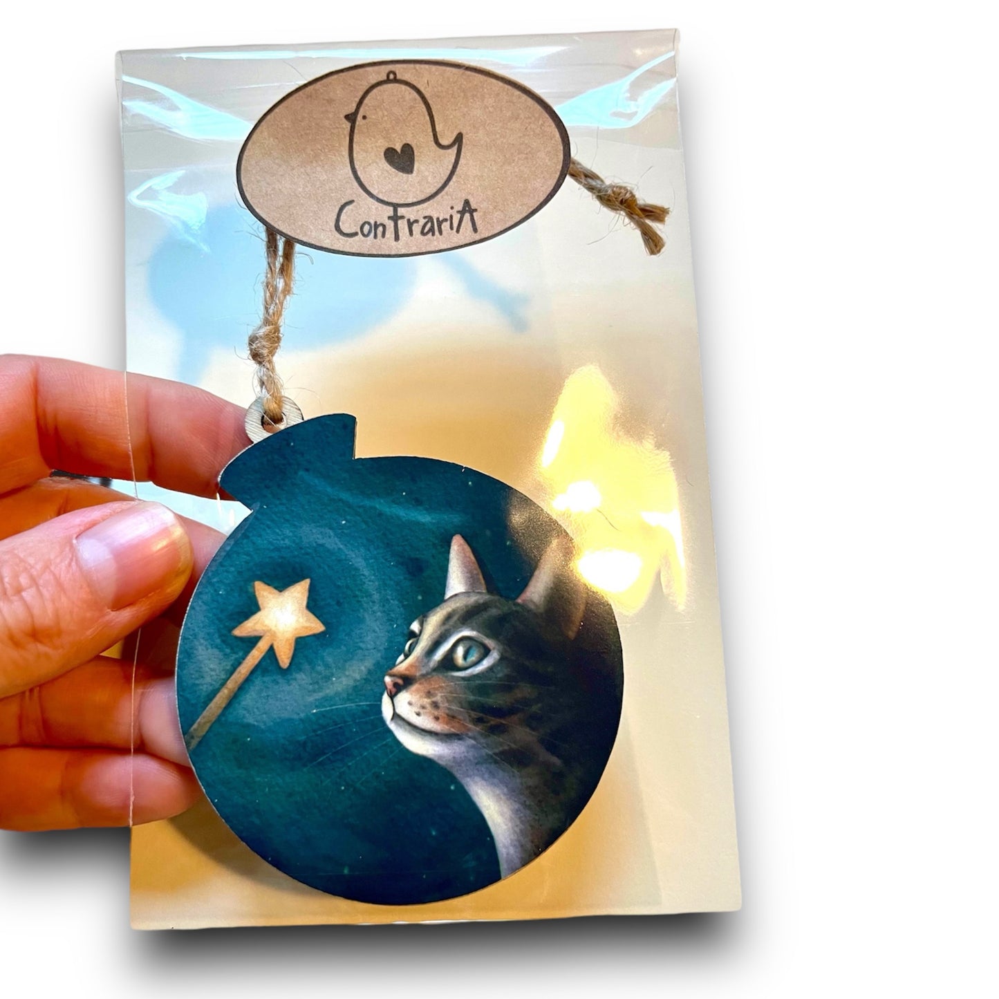 Decorazione Natalizia Gatto - ContrariaBijoux