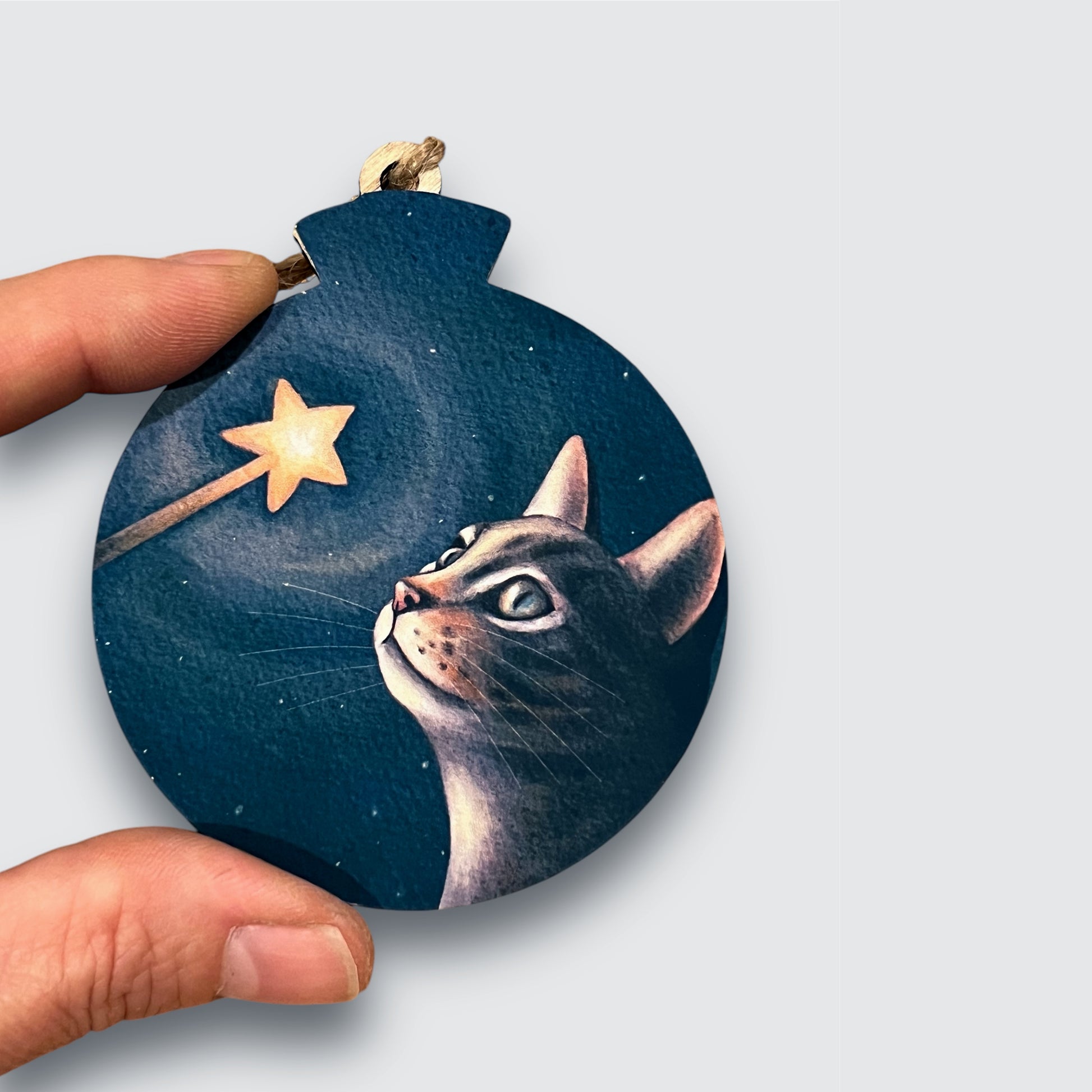 Decorazione Natalizia Gatto - ContrariaBijoux