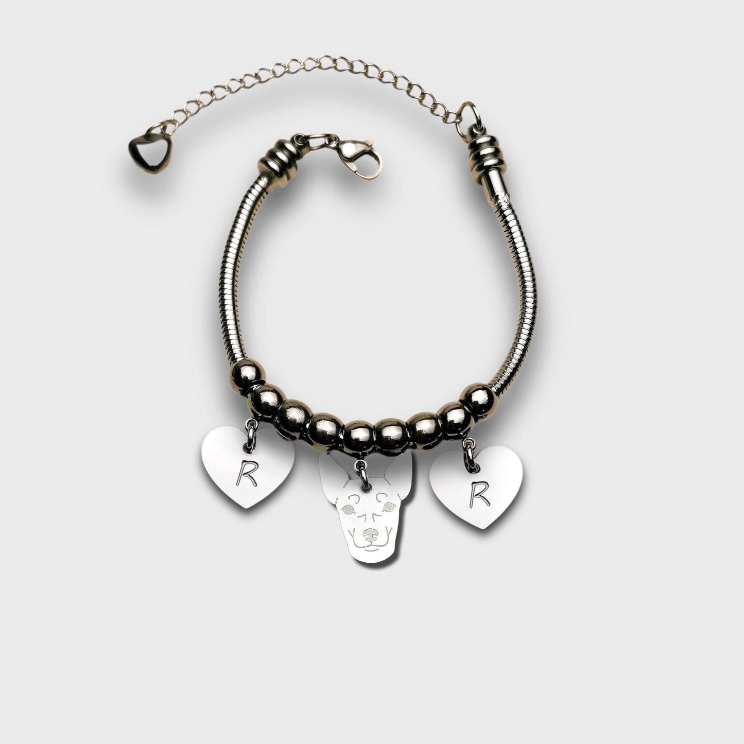 Bracciale Cane Pinscher Dobermann - ContrariaBijoux