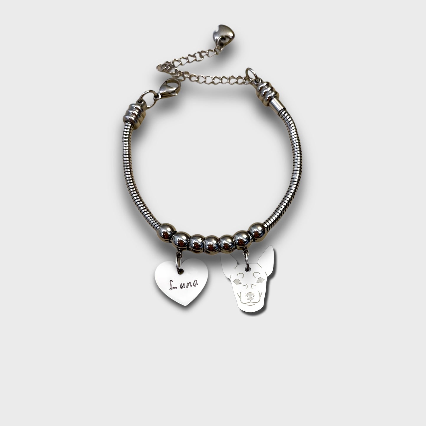 Bracciale Cane Pinscher Dobermann - ContrariaBijoux