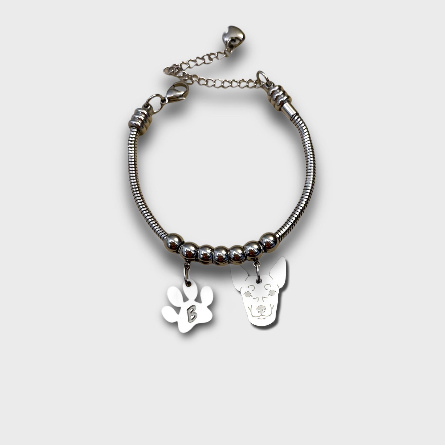 Bracciale Cane Pinscher Dobermann - ContrariaBijoux