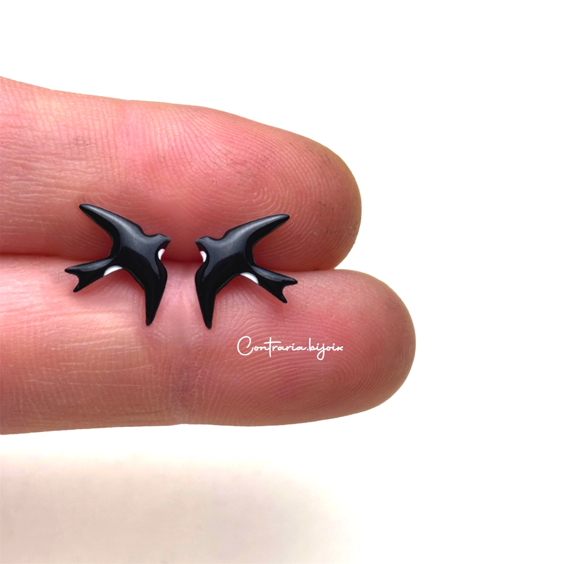 Orecchini Rondini coppia - ContrariaBijoux