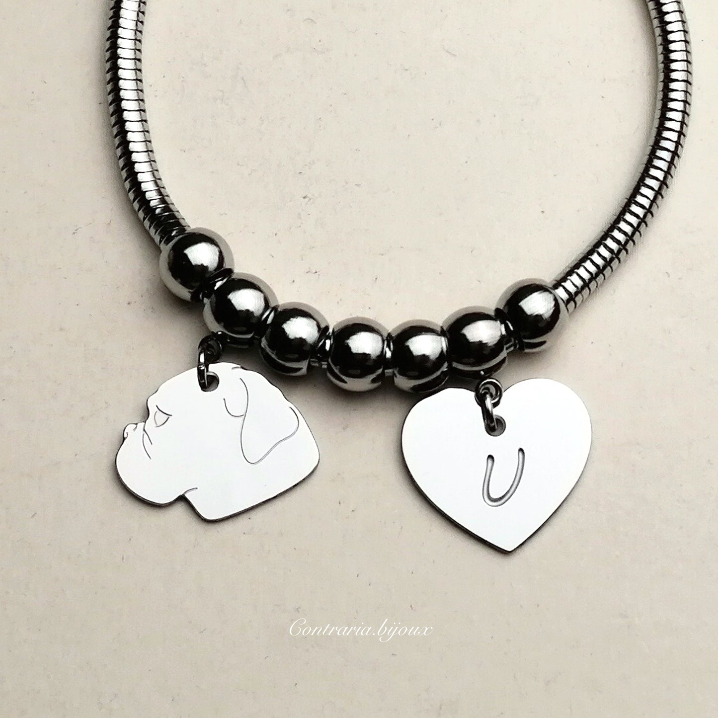 Bracciale cane boxer