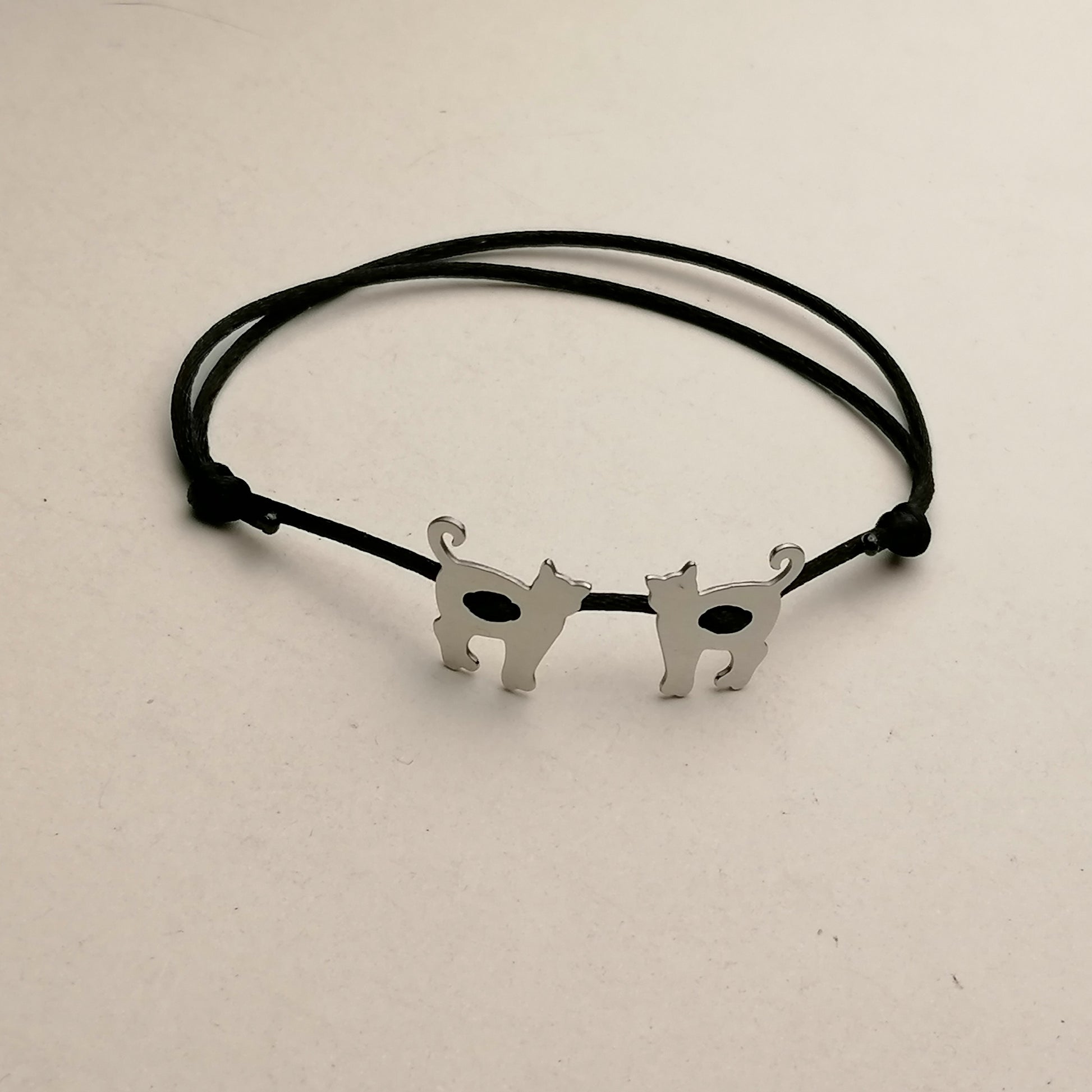 Bracciale Gatto sagoma - ContrariaBijoux