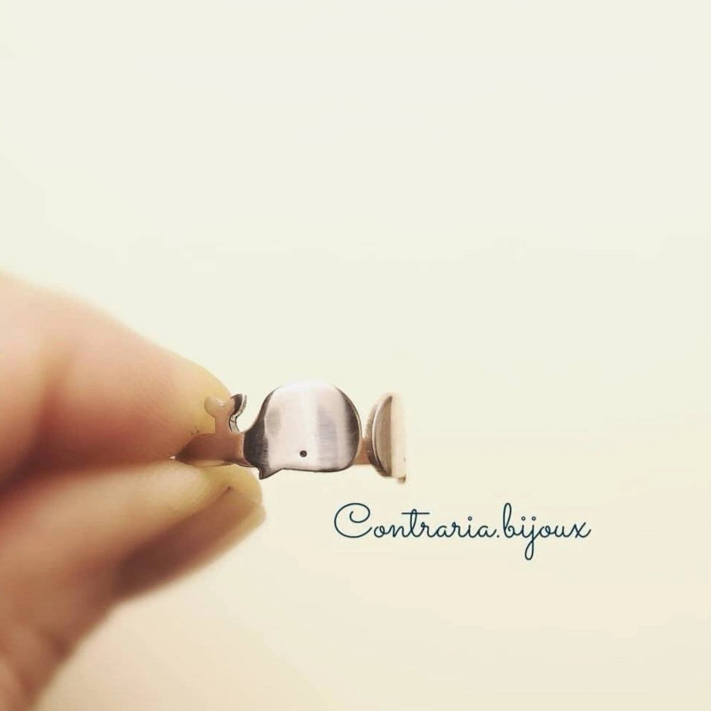 Anello Balene - ContrariaBijoux