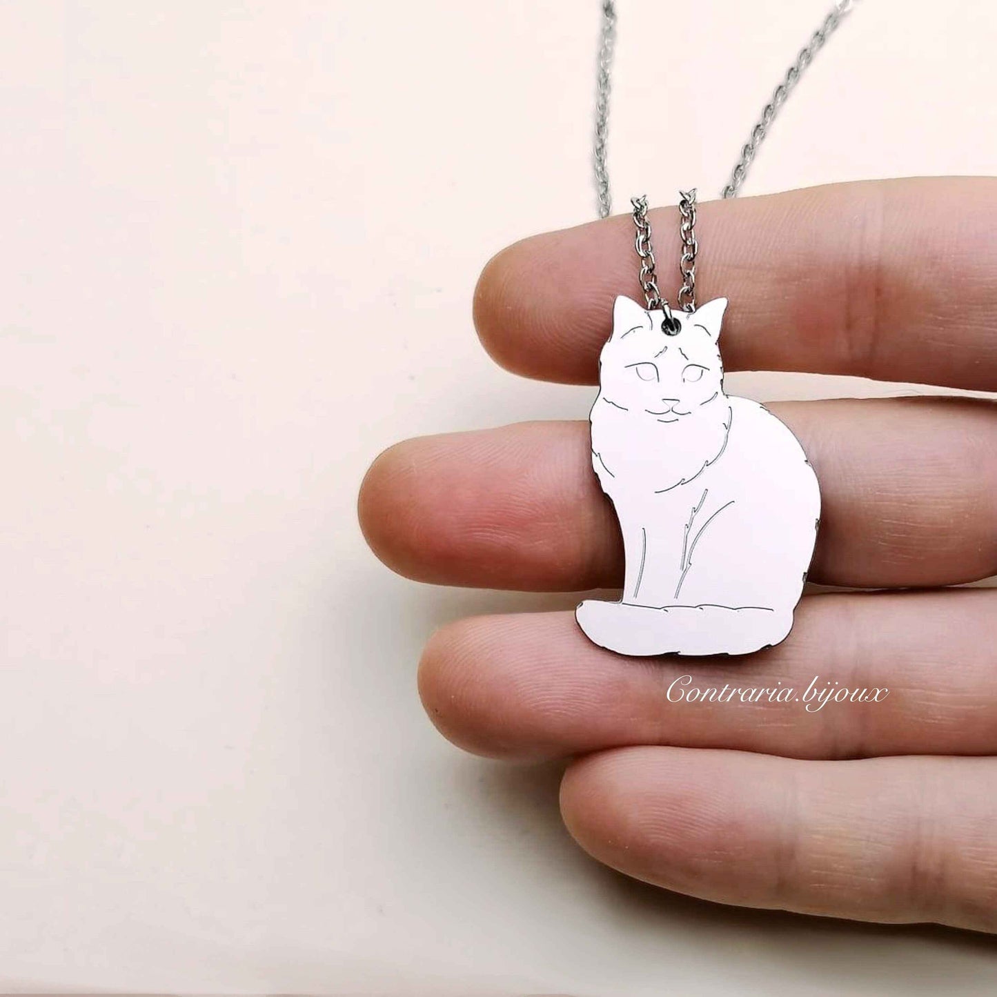 Collana Gatto seduto