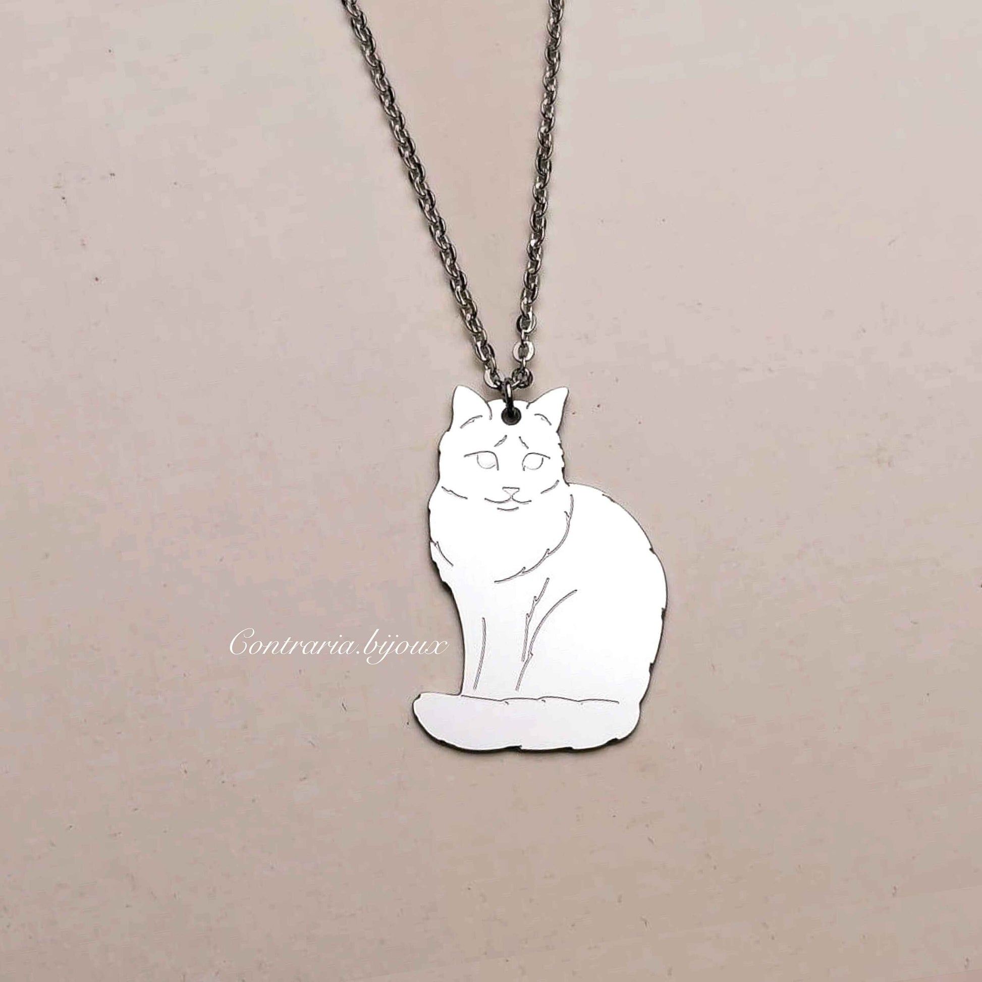 Collana Gatto seduto