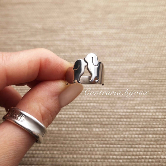 Anello Coniglio Ariete innamorato