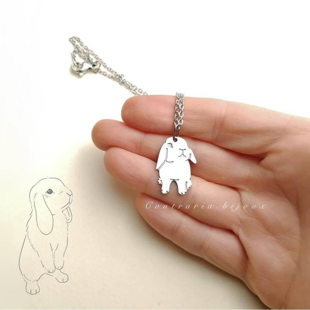 Collana Coniglio Ariete - ContrariaBijoux