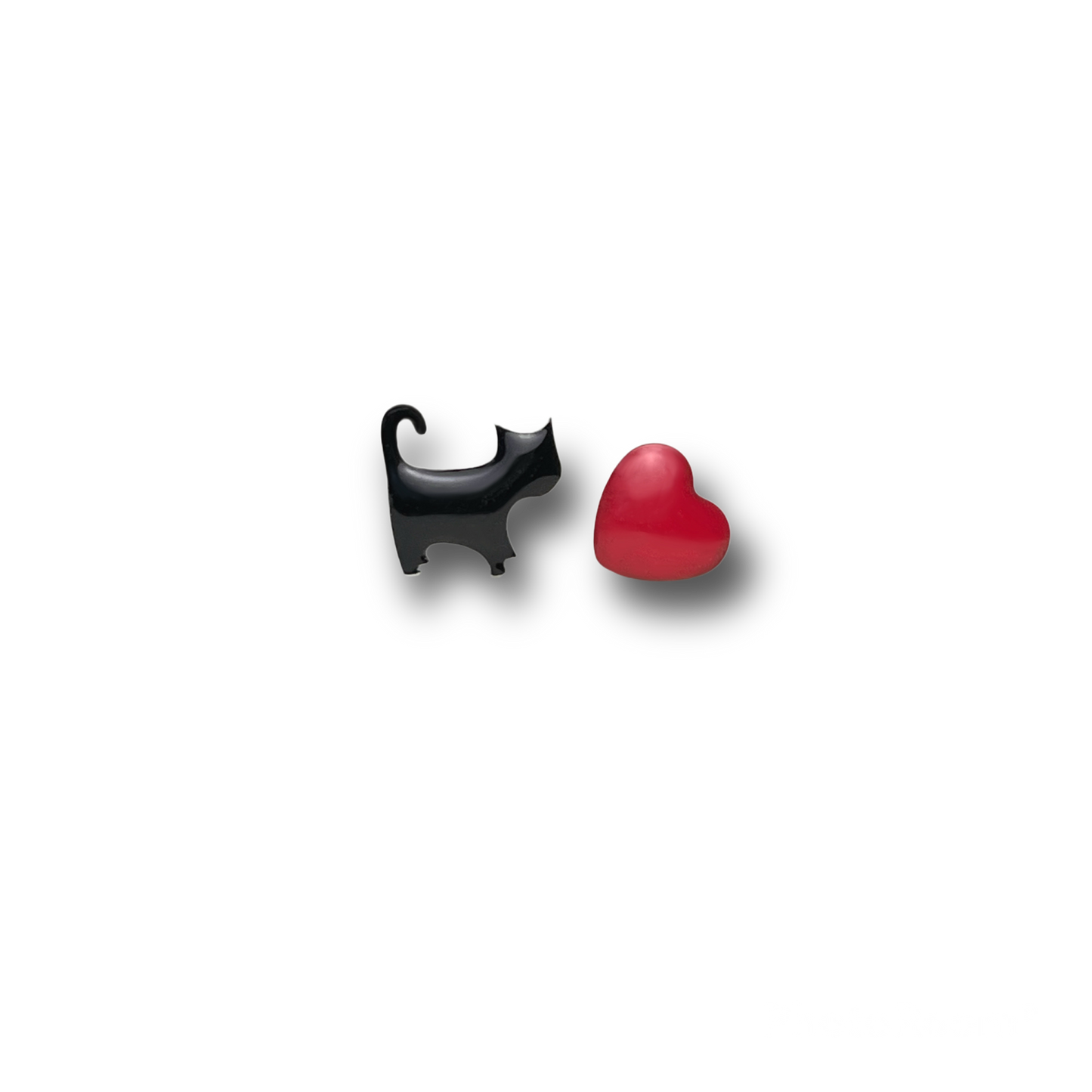 Orecchini cuore e Balena / cuore e uccellino /  cuore e Cane - ContrariaBijoux