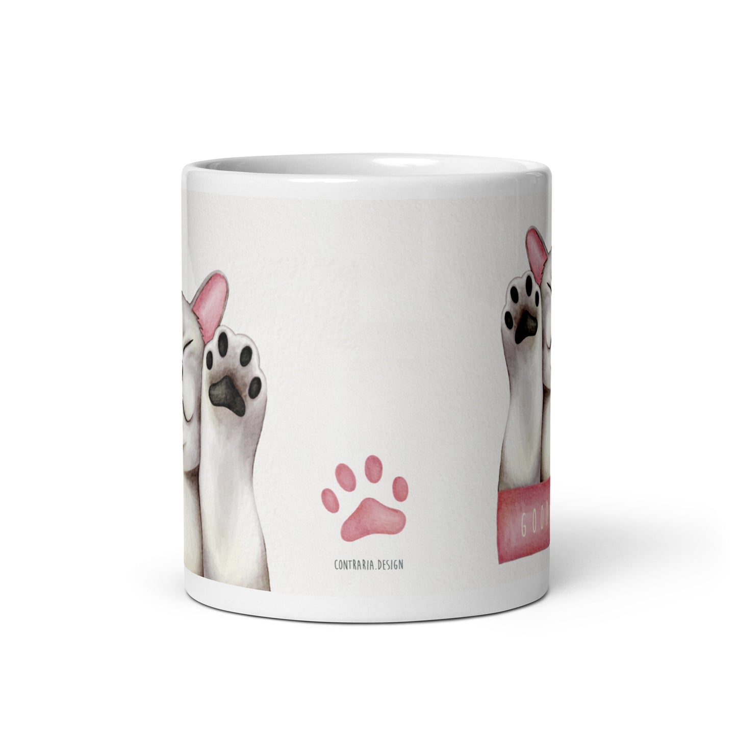 Tazza bianca lucida - ContrariaBijoux