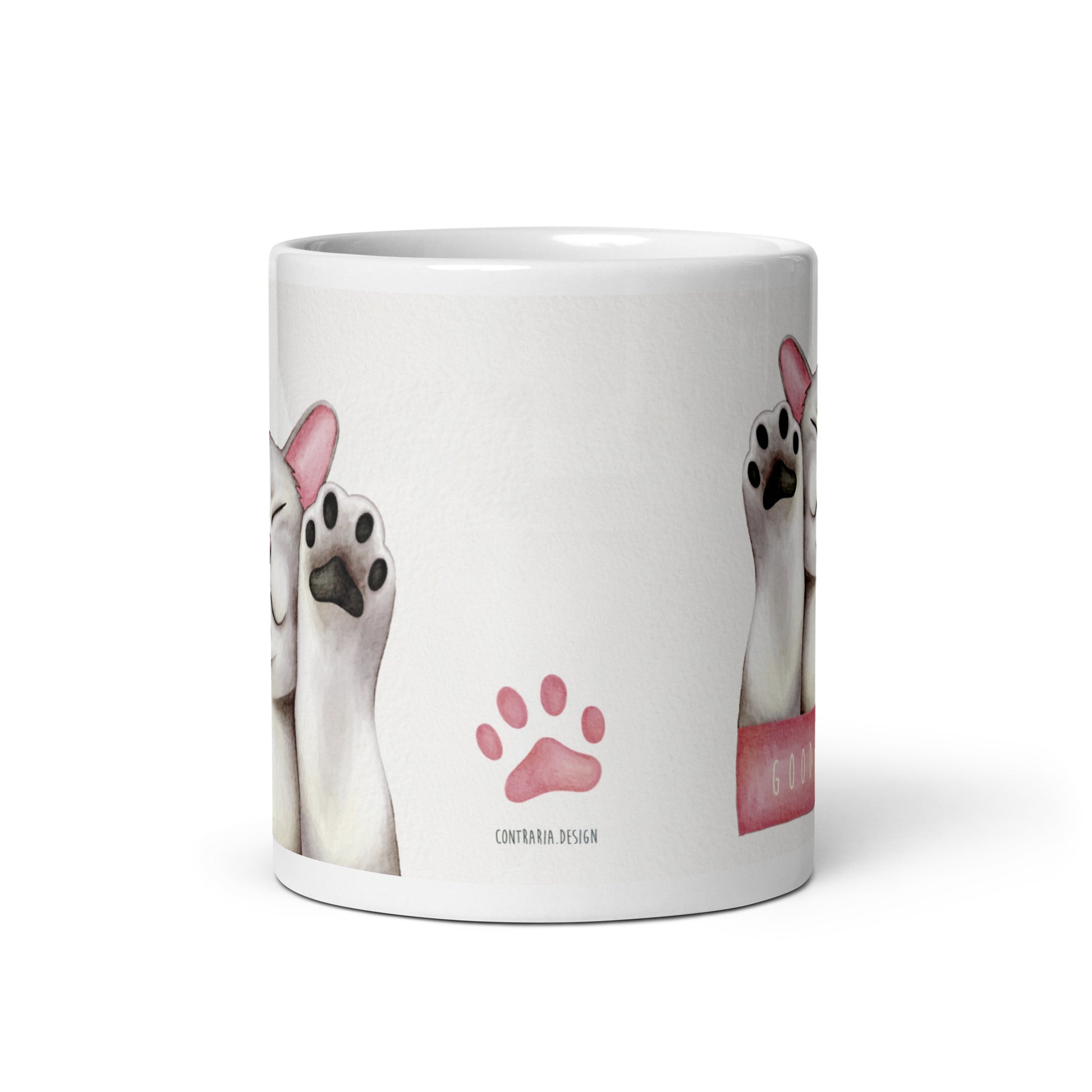 Tazza bianca lucida - ContrariaBijoux