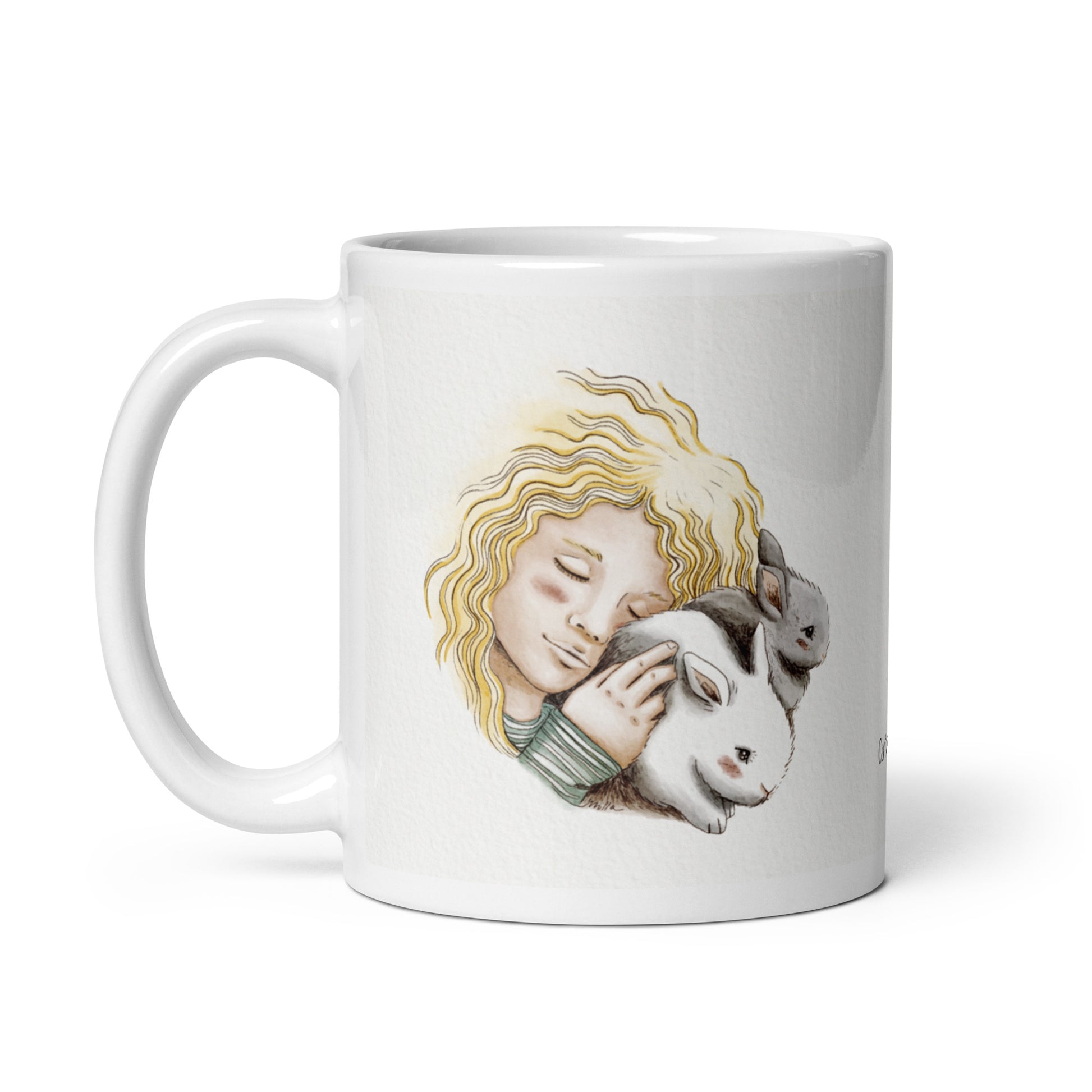 Tazza bianca lucida - ContrariaBijoux