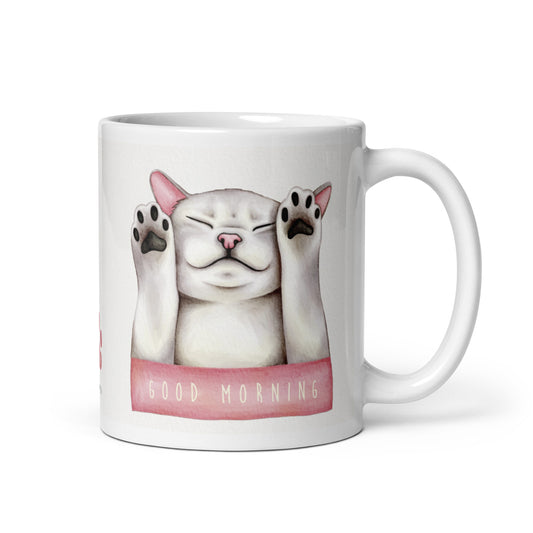 Tazza bianca lucida - ContrariaBijoux