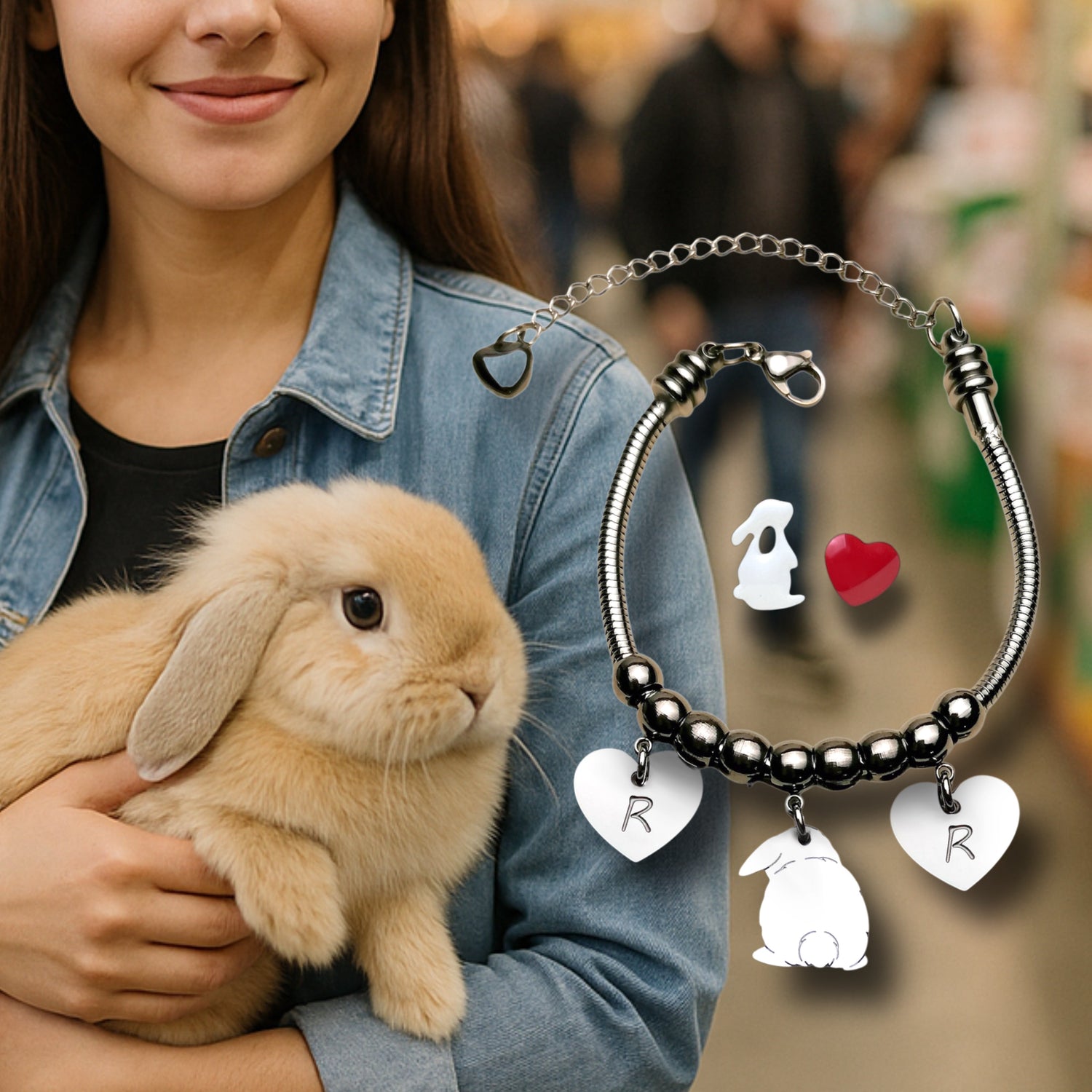 Gioielli a forma di Coniglietto - ContrariaBijoux