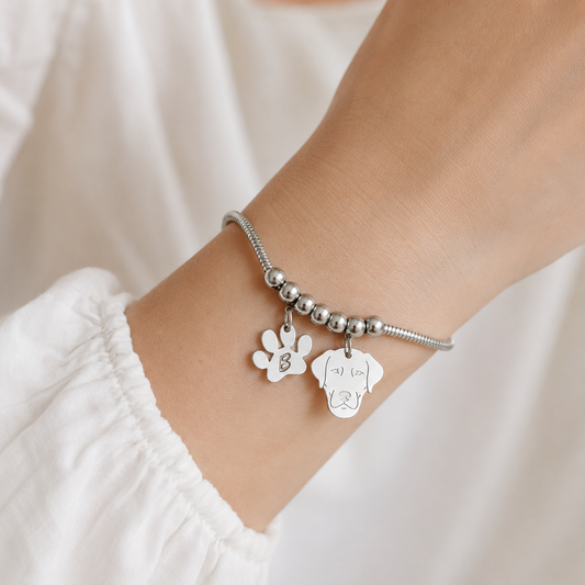 Bracciale Labrador personalizzato