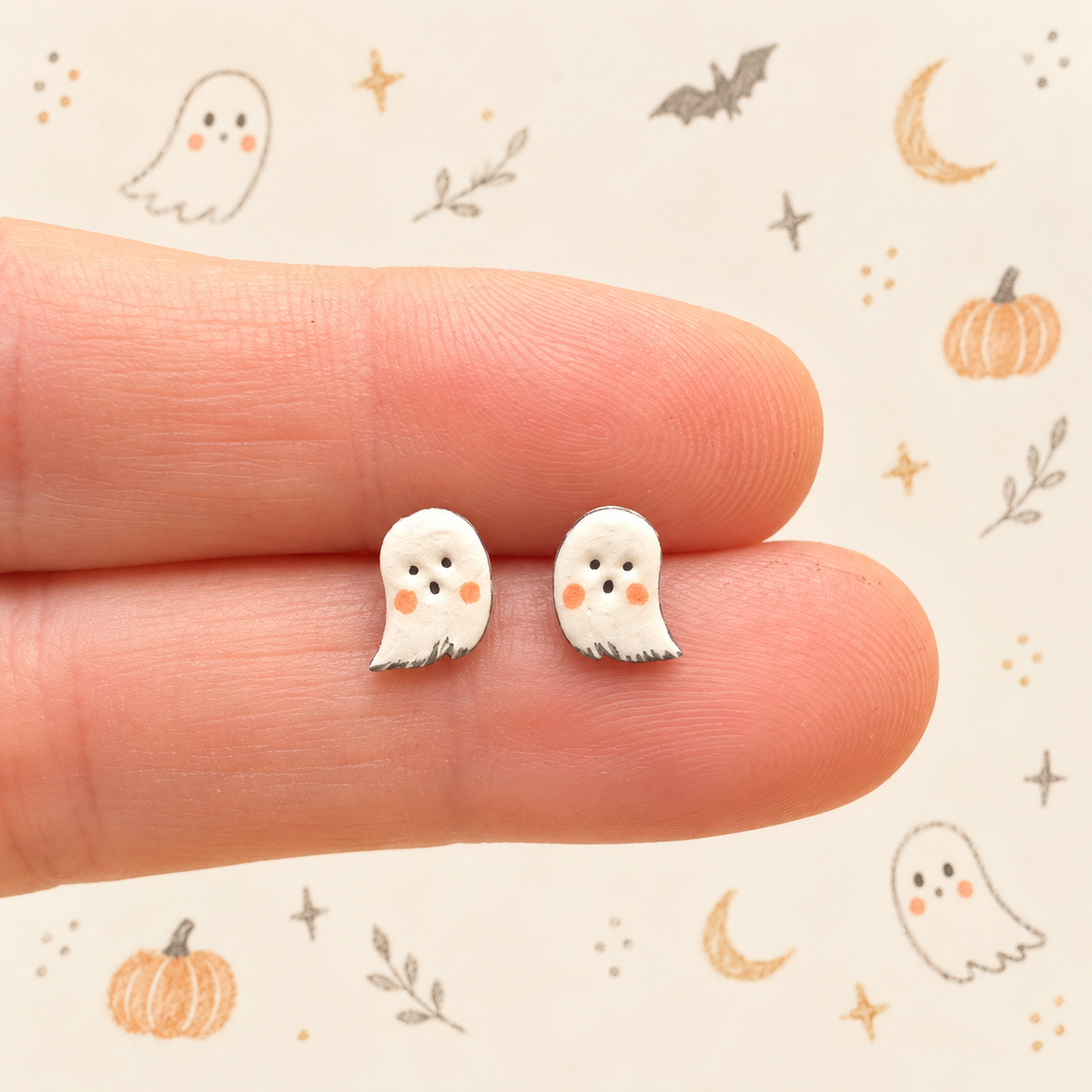 Orecchini Fantasmini - Halloween
