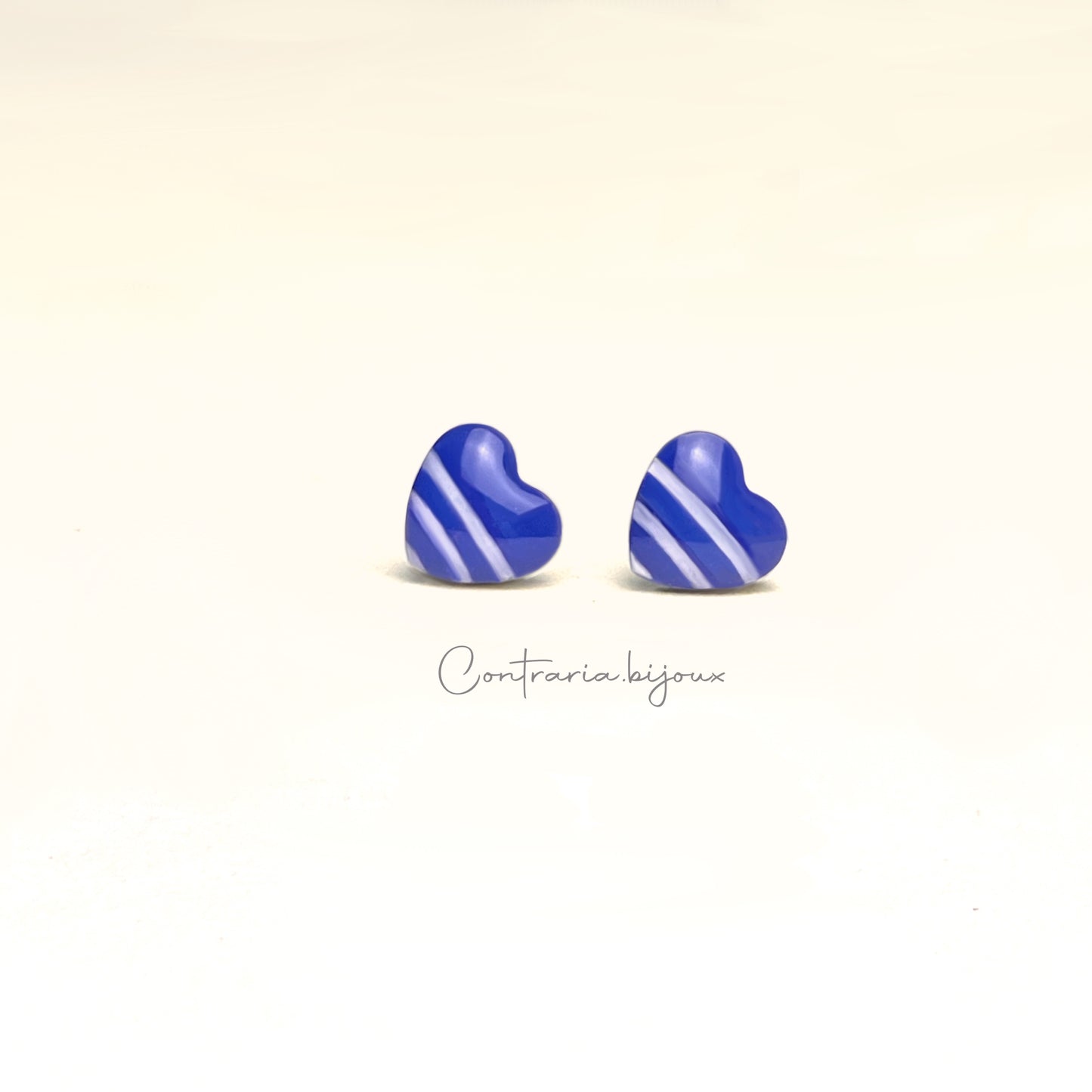 Orecchini cuori / cuore - ContrariaBijoux