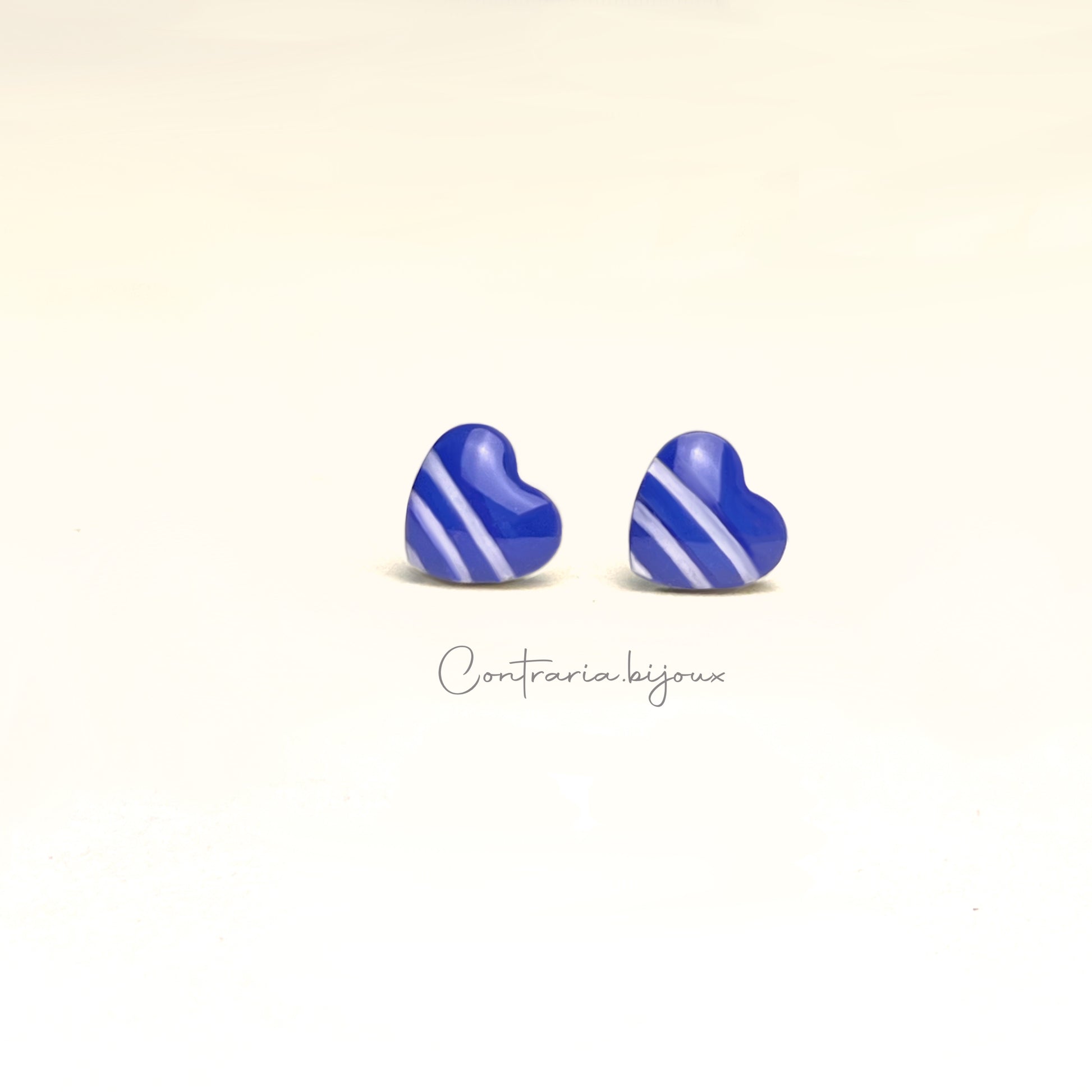 Orecchini cuori / cuore - ContrariaBijoux