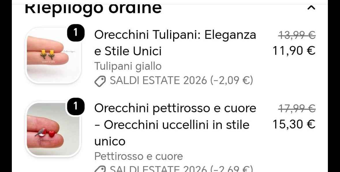 Orecchini Elena Serra