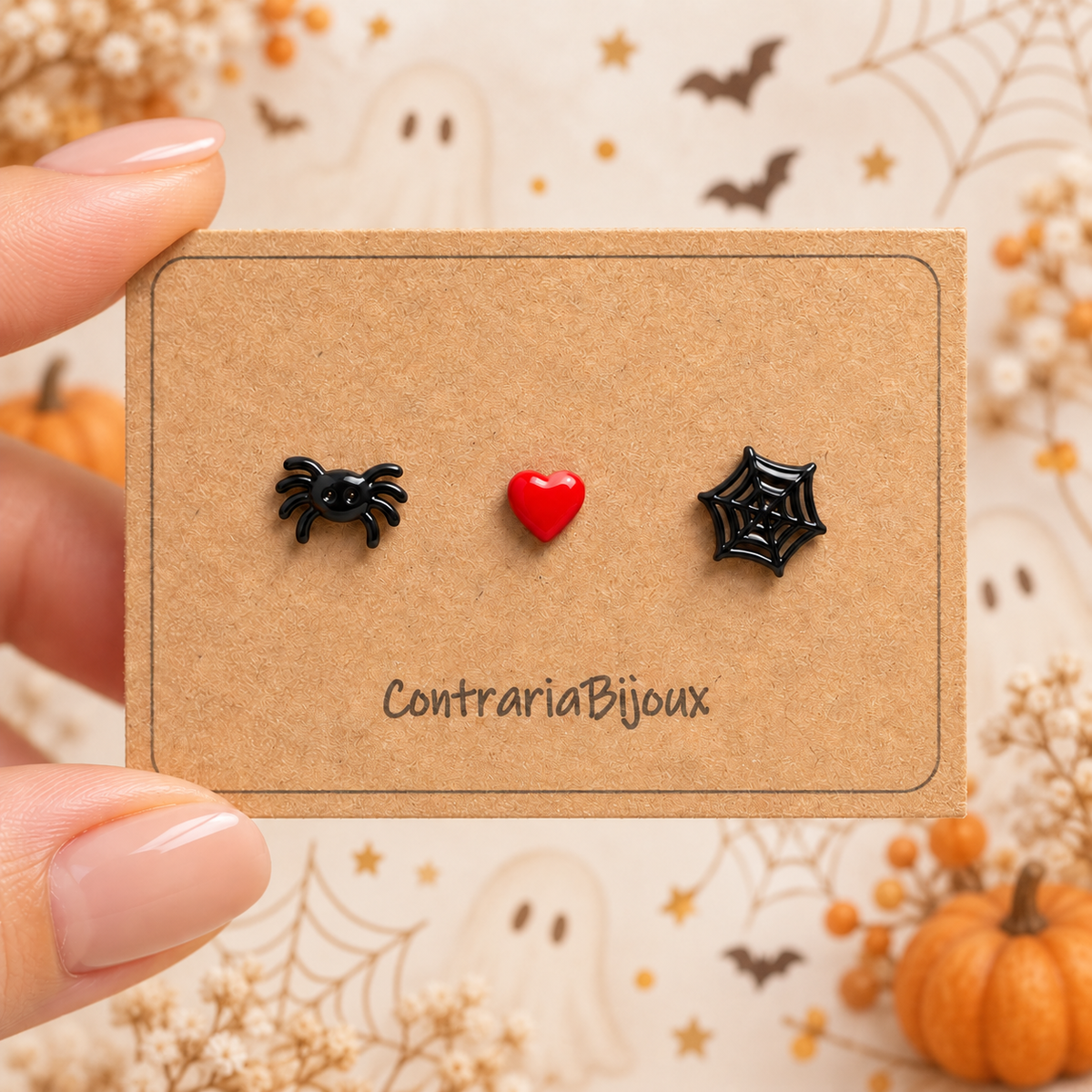 Orecchini ragnetto - Halloween