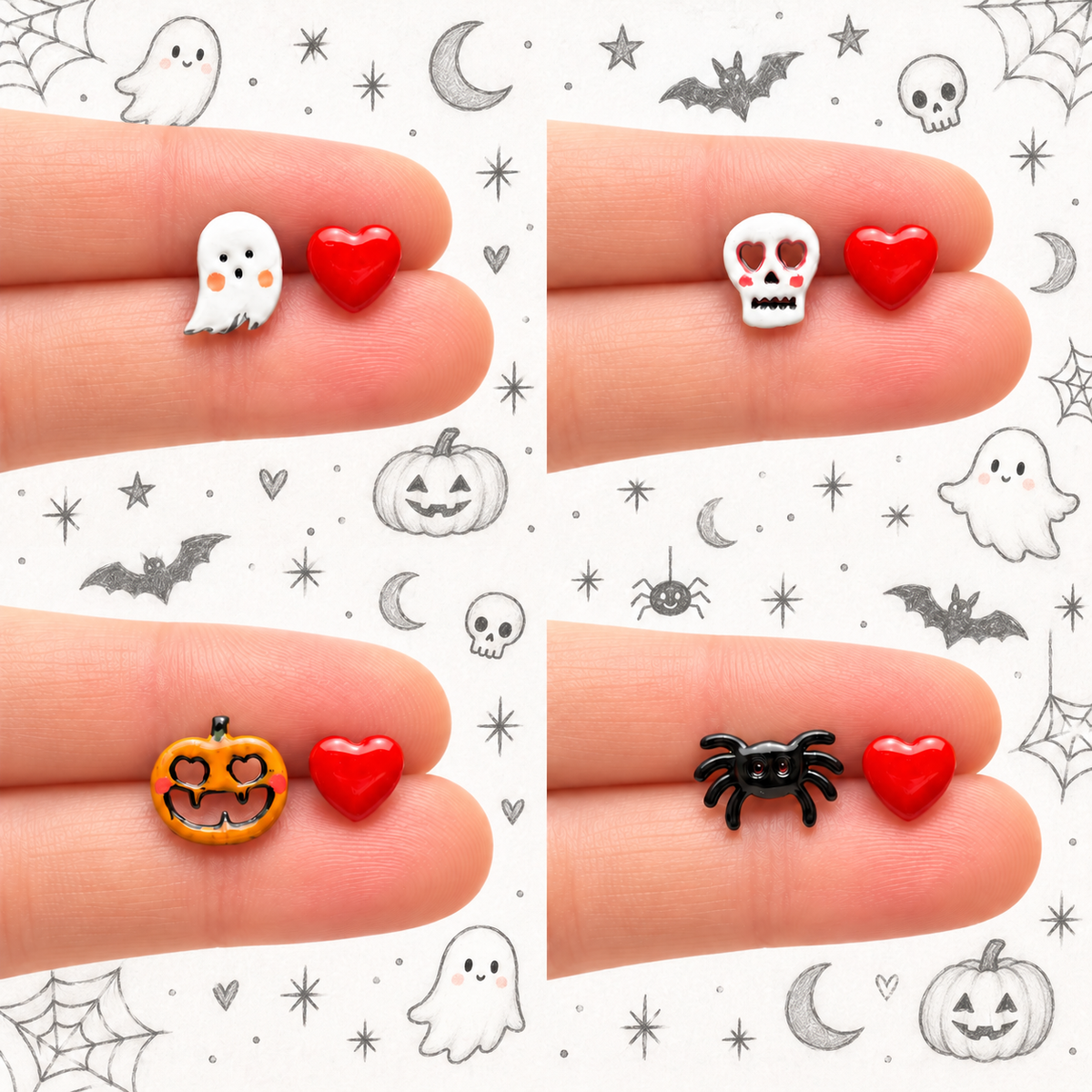 Orecchini ragnetto - Halloween