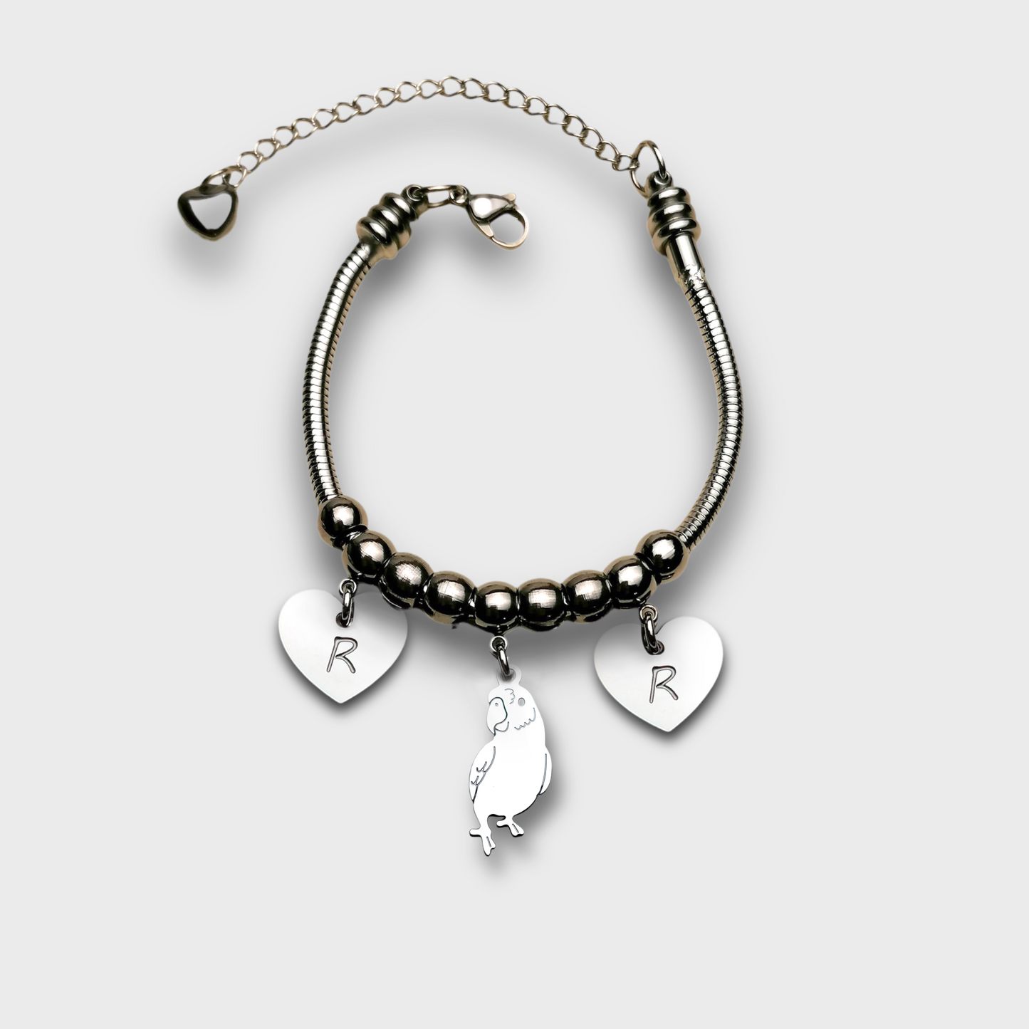 Bracciale Pappagallo in acciaio: Eleganza e Stile Unici - ContrariaBijoux