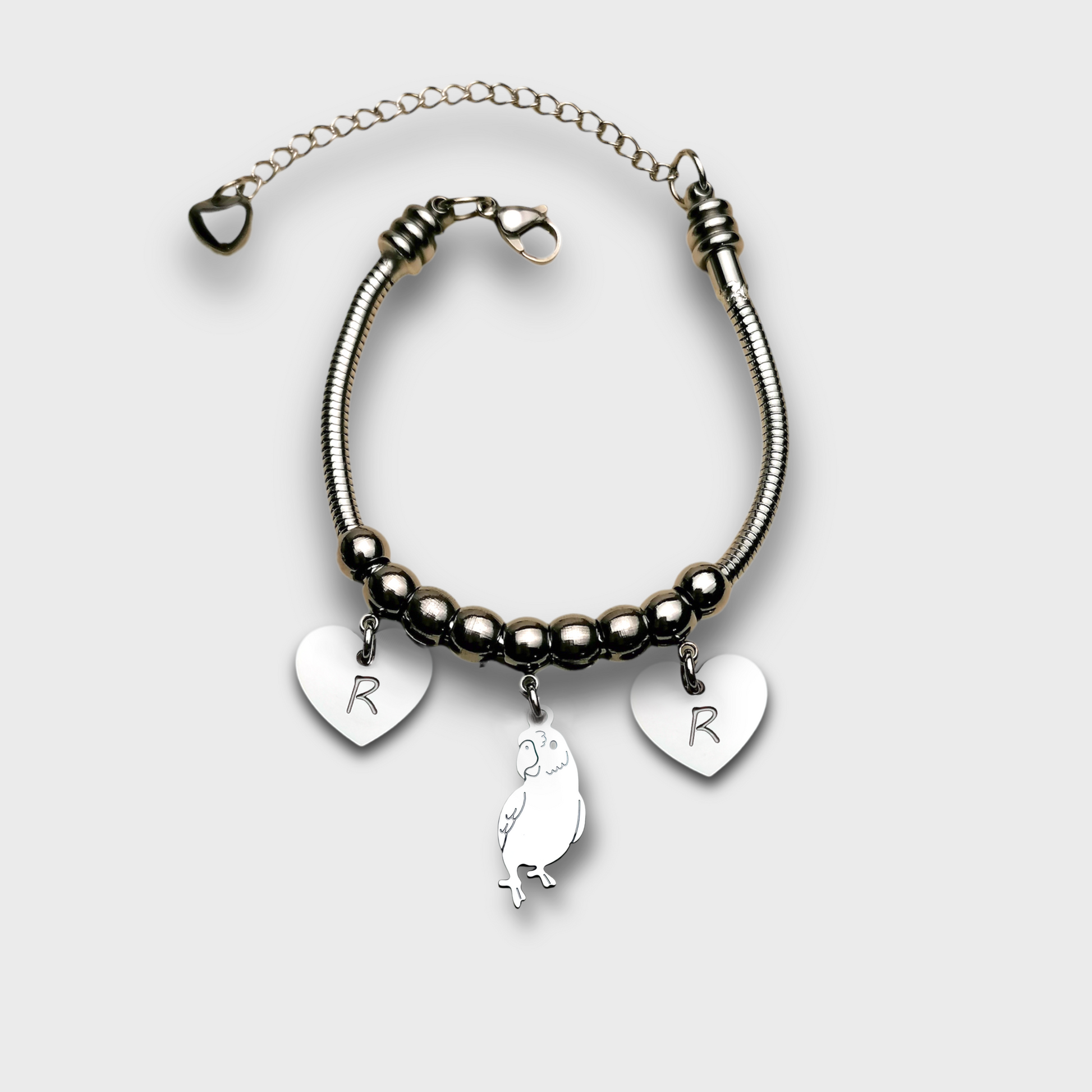 Bracciale Pappagallo in acciaio: Eleganza e Stile Unici - ContrariaBijoux
