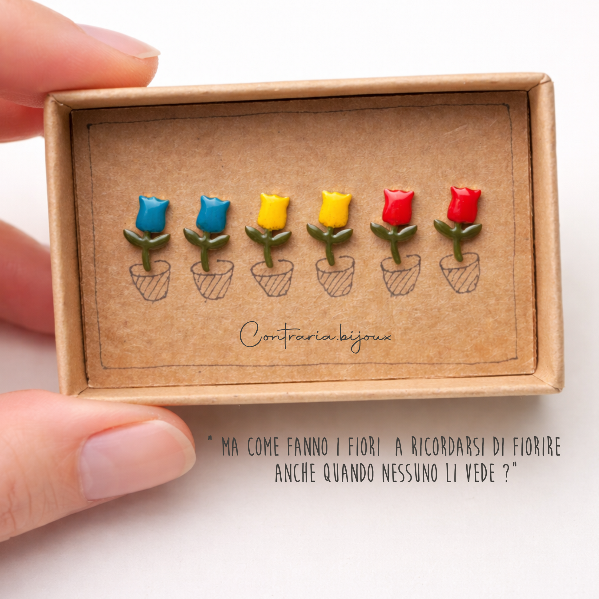 Orecchini Tulipani: Eleganza e Stile Unici - ContrariaBijoux