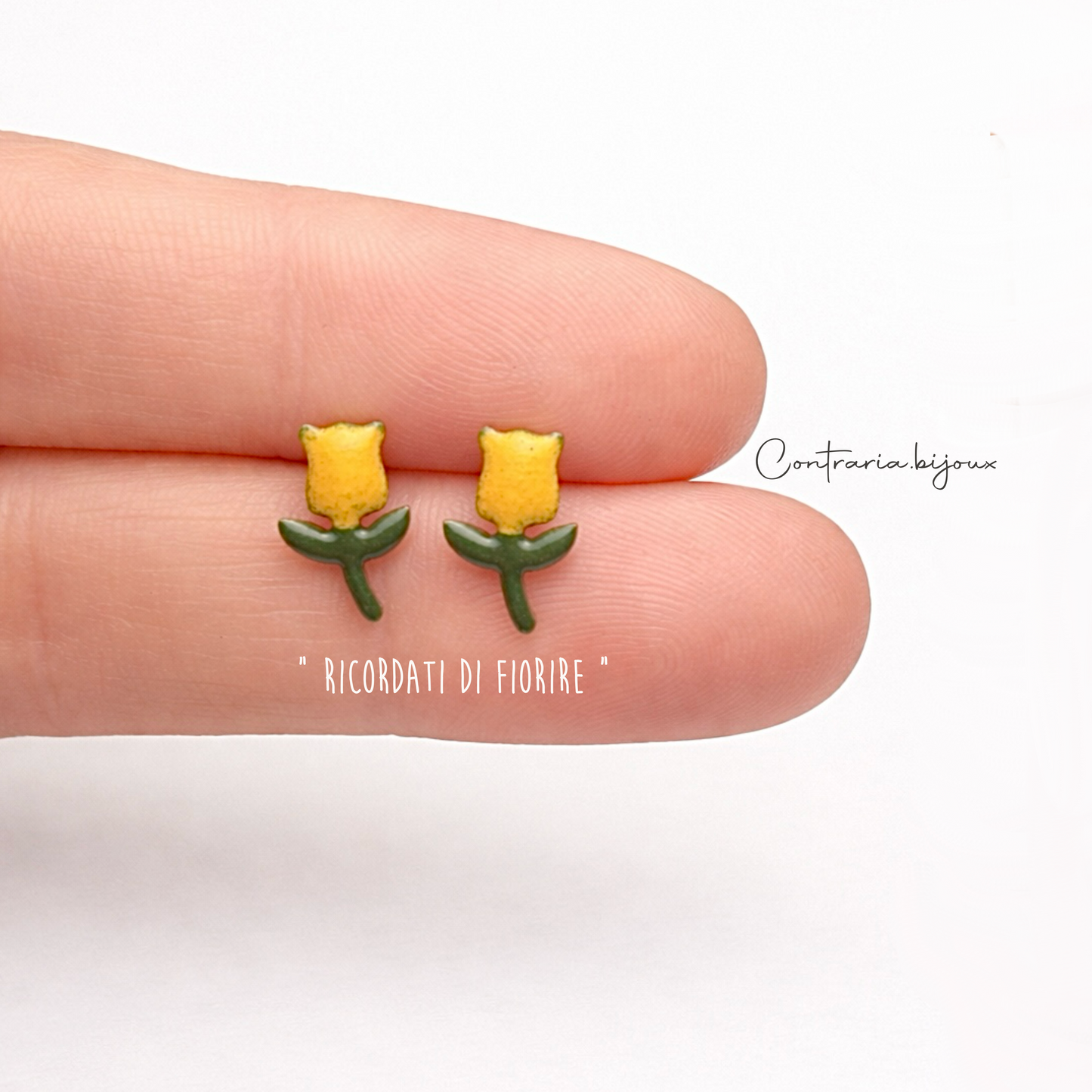 Orecchini Tulipani: Eleganza e Stile Unici - ContrariaBijoux