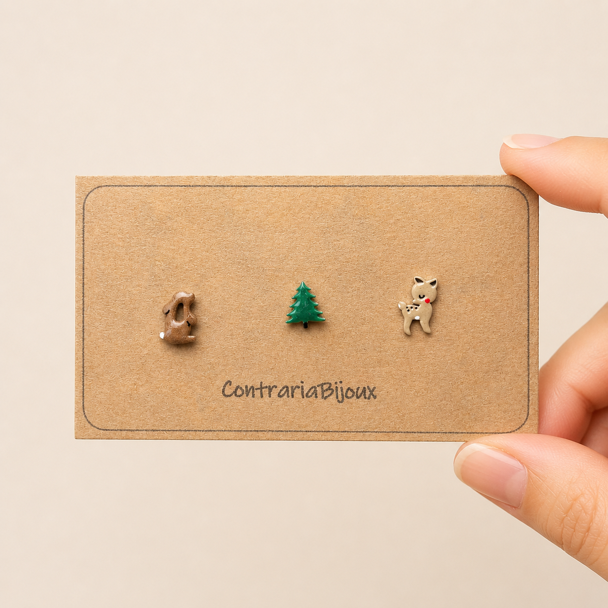 Orecchini Leprotto a Lobo | Gioielli Natura – Contraria Bijoux