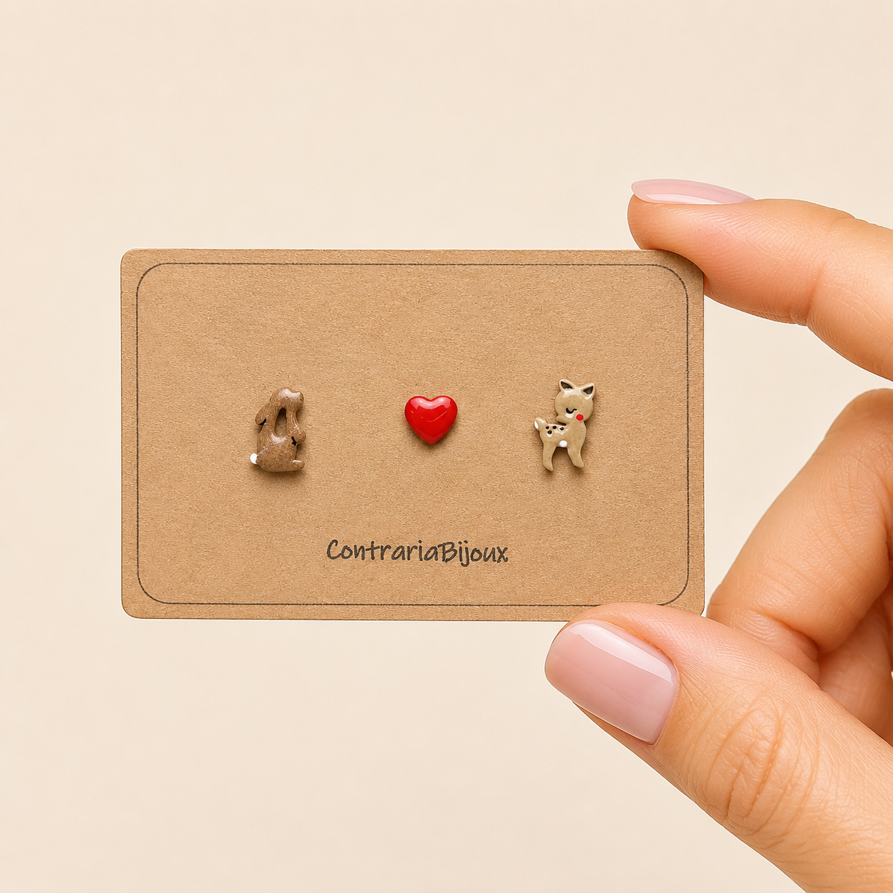Orecchini Leprotto a Lobo | Gioielli Natura – Contraria Bijoux