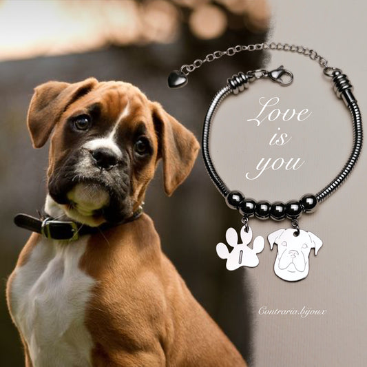 Bracciale cane Boxer