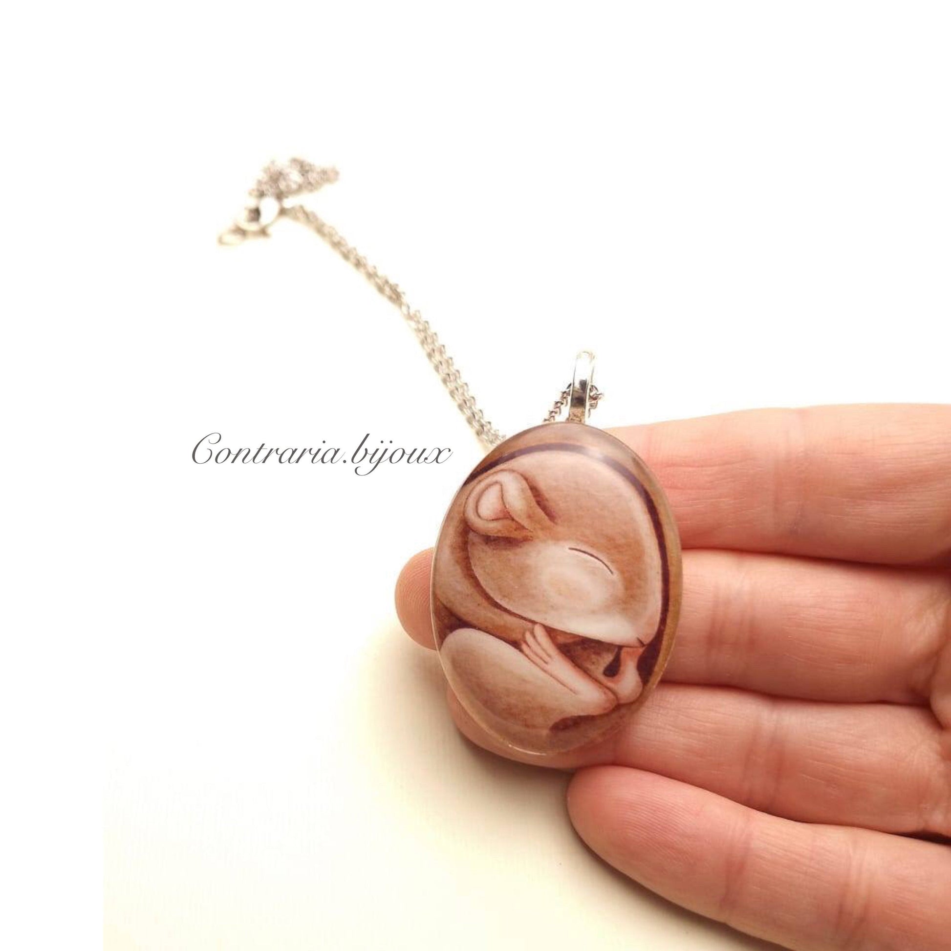 Collana con Ciondolo Ghiro - ContrariaBijoux