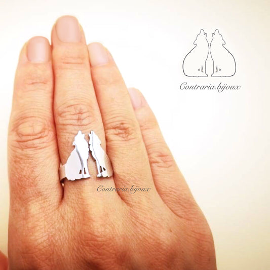 Anello Lupo - ContrariaBijoux
