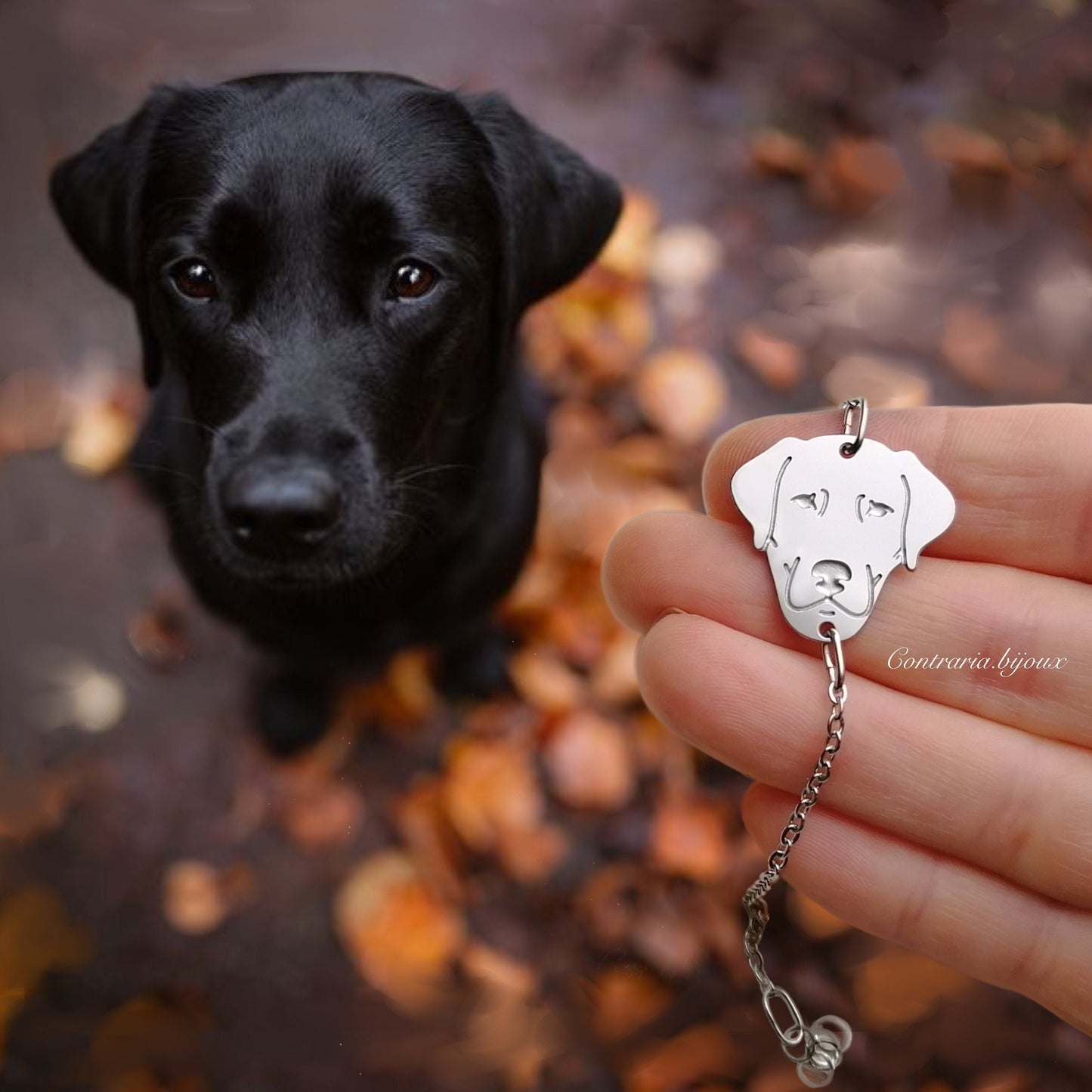 Bracciale cane Labrador - ContrariaBijoux