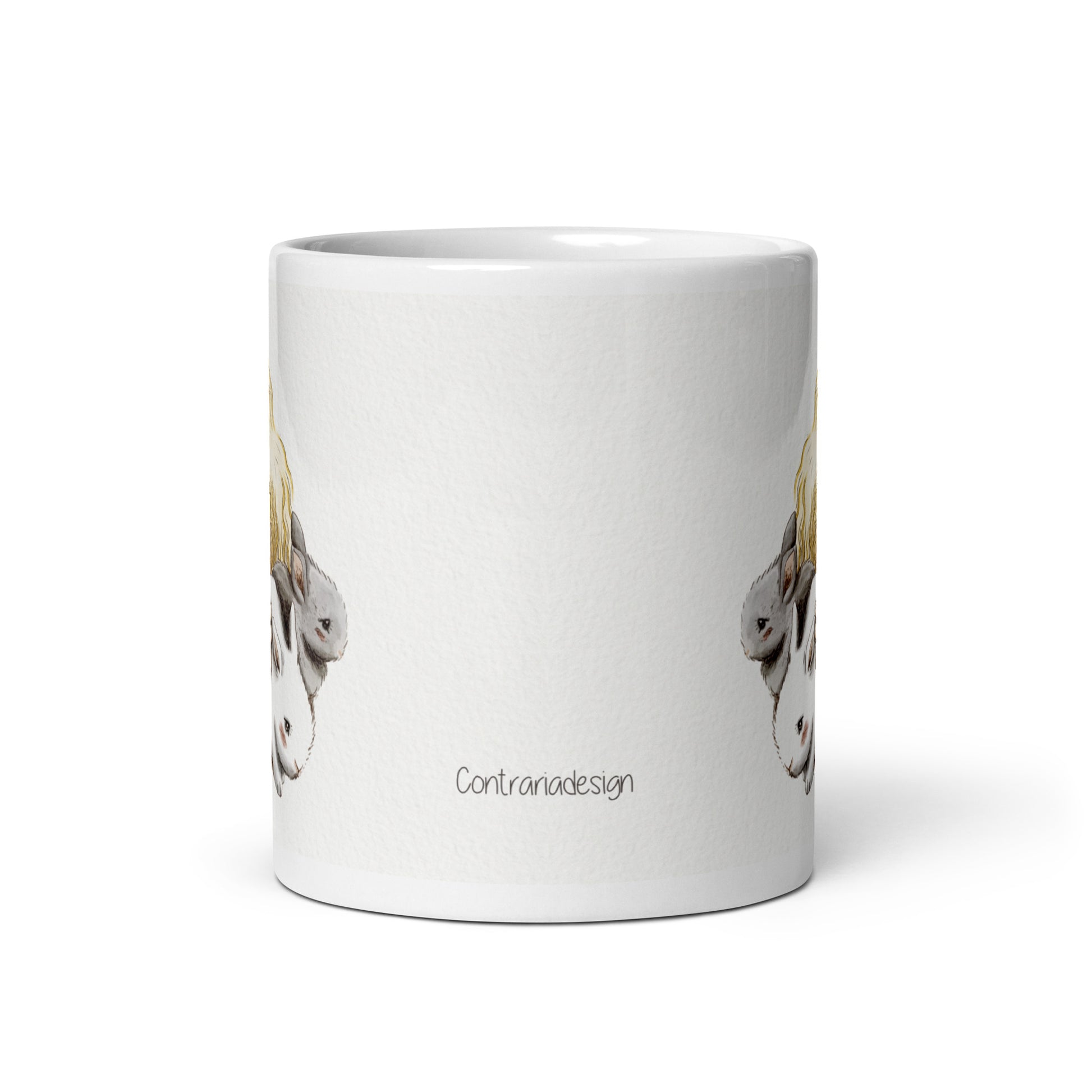 Tazza bianca lucida - ContrariaBijoux
